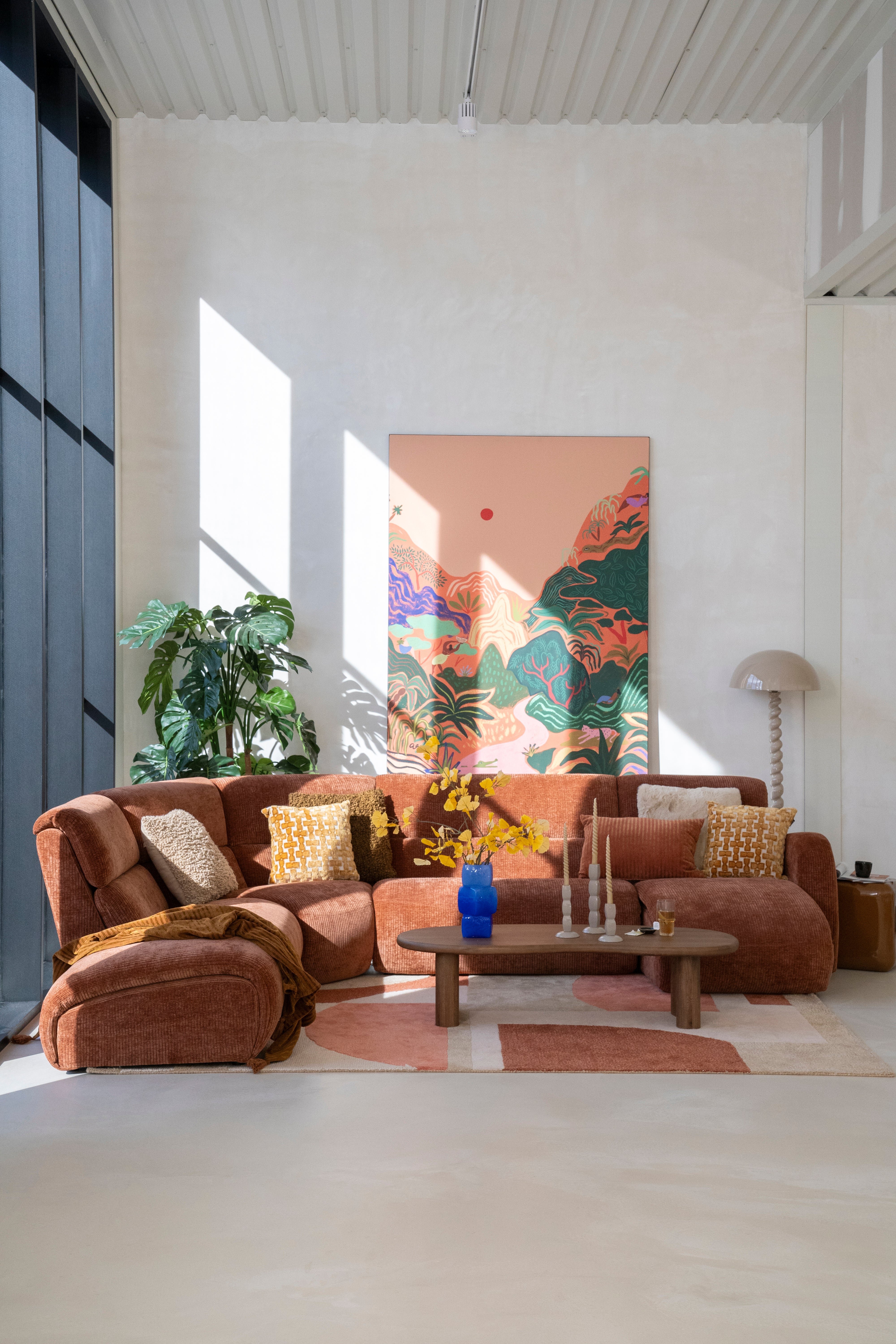 Hocker DIXON senfgelb