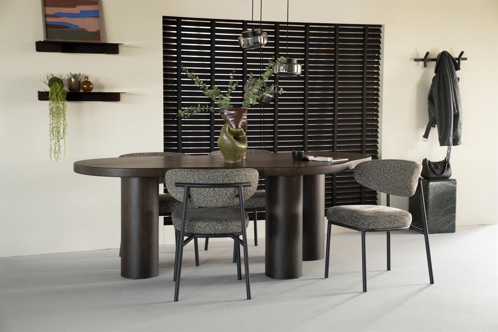 JARI Chair Green Melange