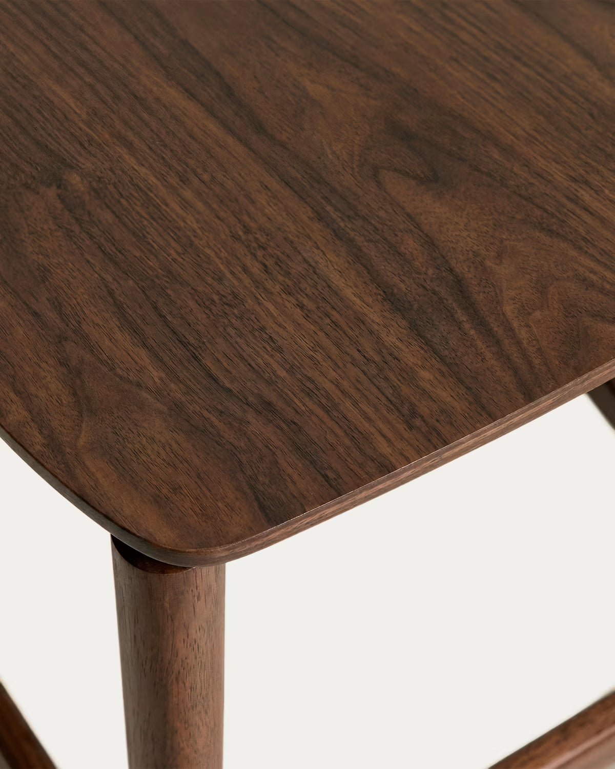 Hocker EVERA donker eikenfineer