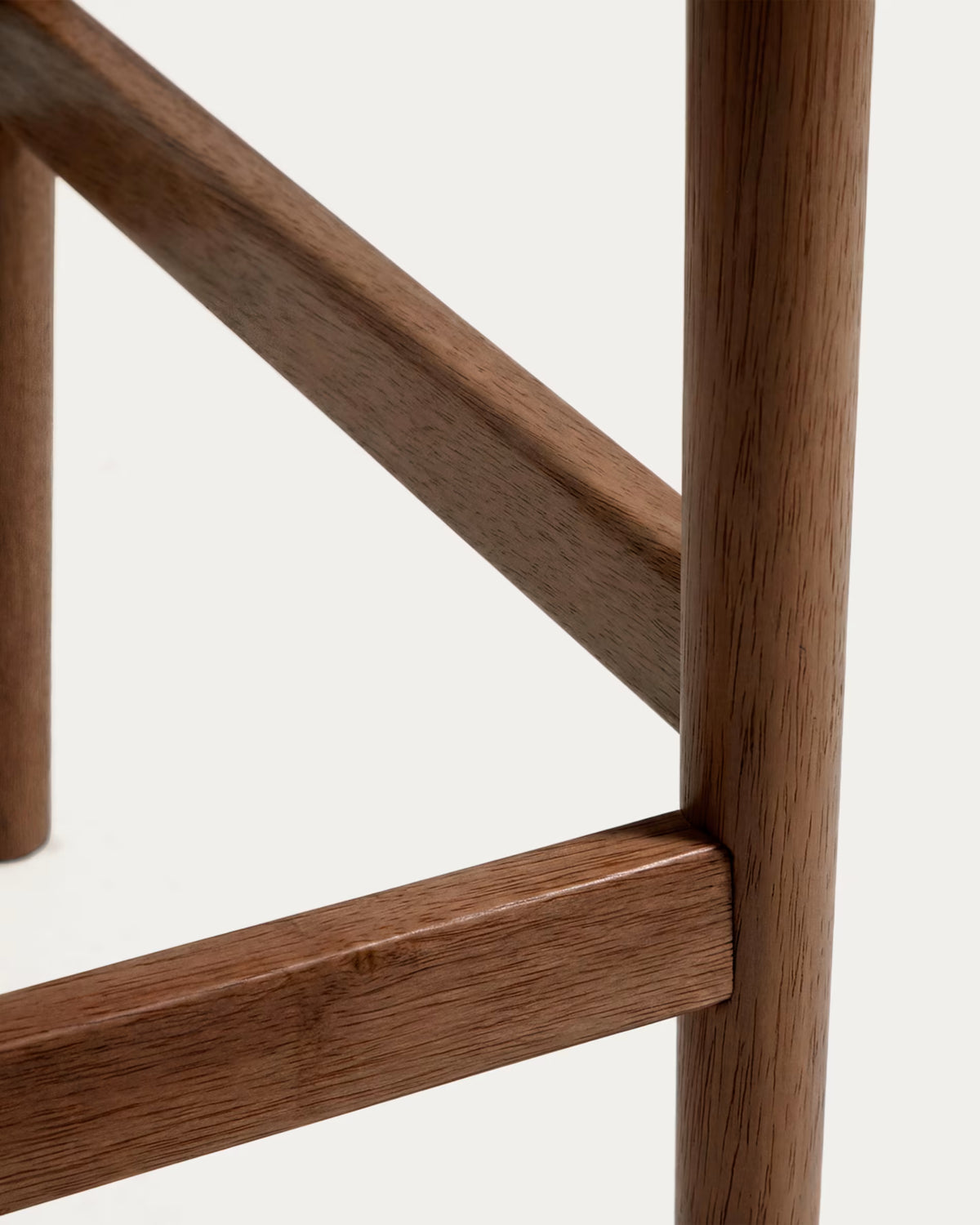 Hocker EVERA donker eikenfineer