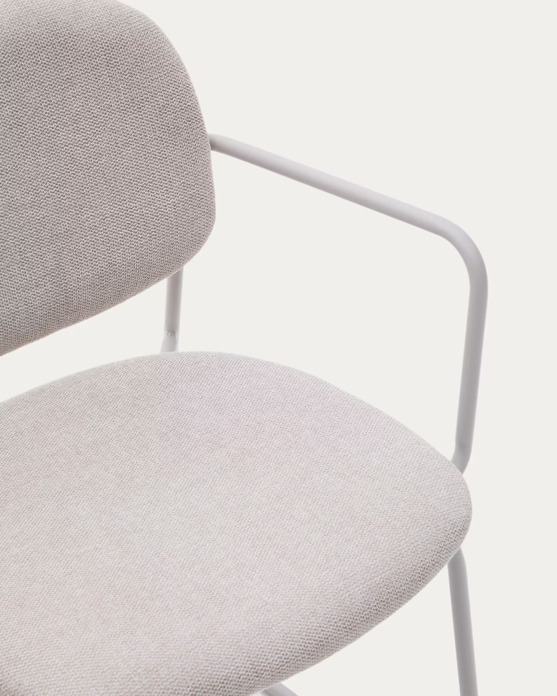 MELI armstoel grijsbeige