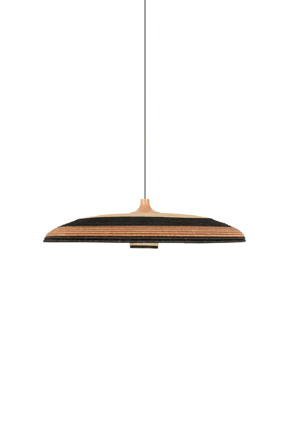 Hanglamp GRASS bruin met groen