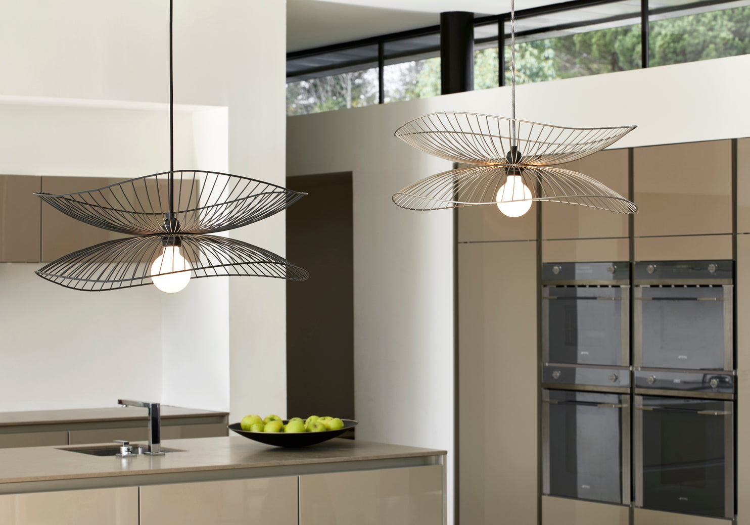 Lampa wisząca LIBELLULE czarny – metal
