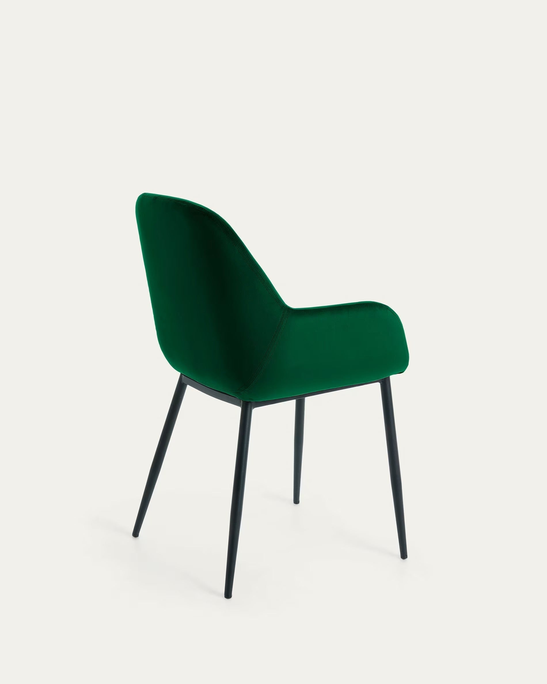 Stoel KONNA groene fluweel