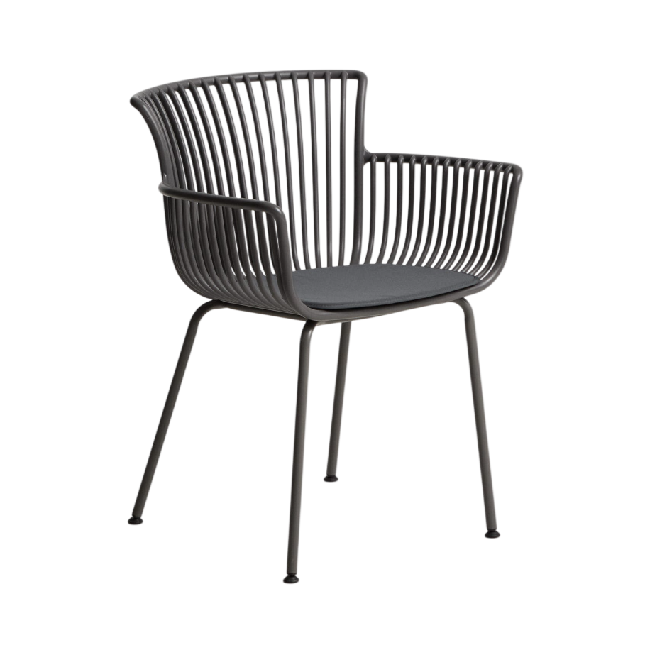 Tuinstoel SURPIKA grafiet