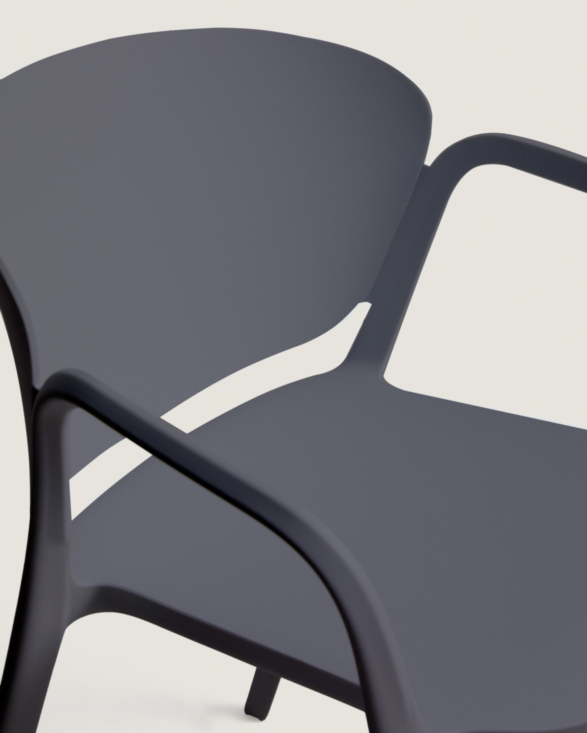 Tuinstoel ANIA donkergrijs