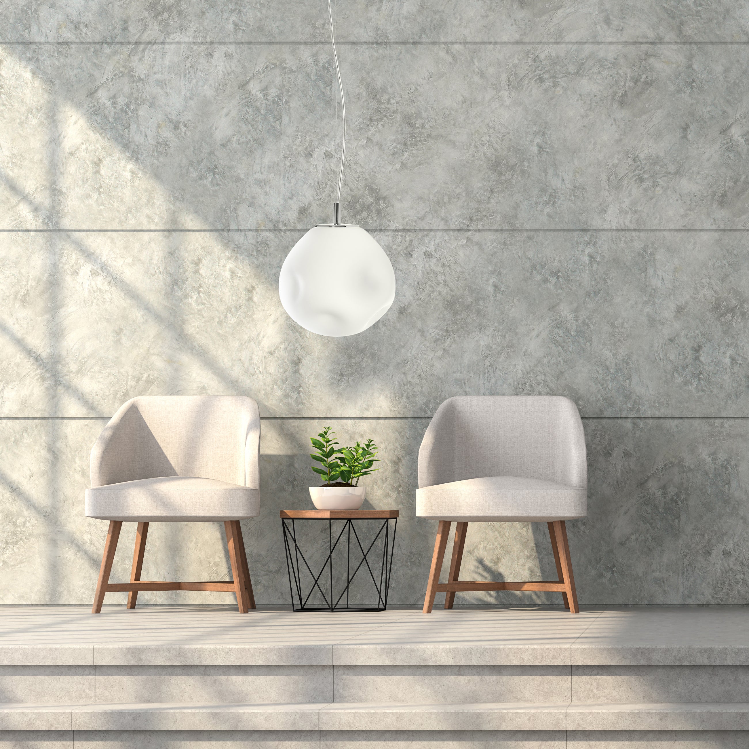 Hanglamp CLOE chroom