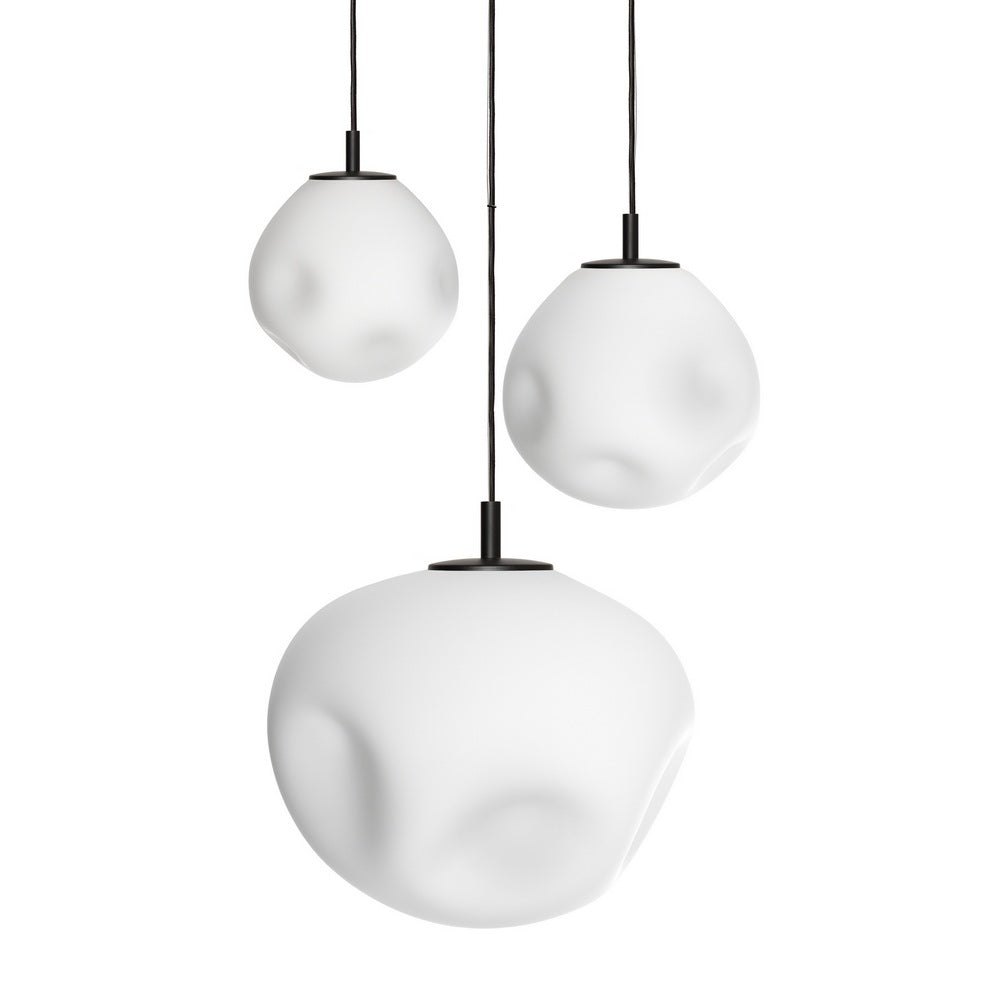 Driepunts hanglamp CLOE zwart