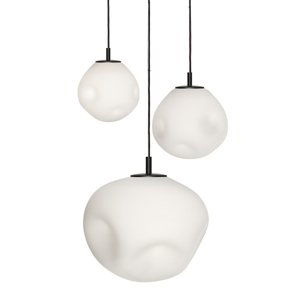 Driepunts hanglamp CLOE zwart