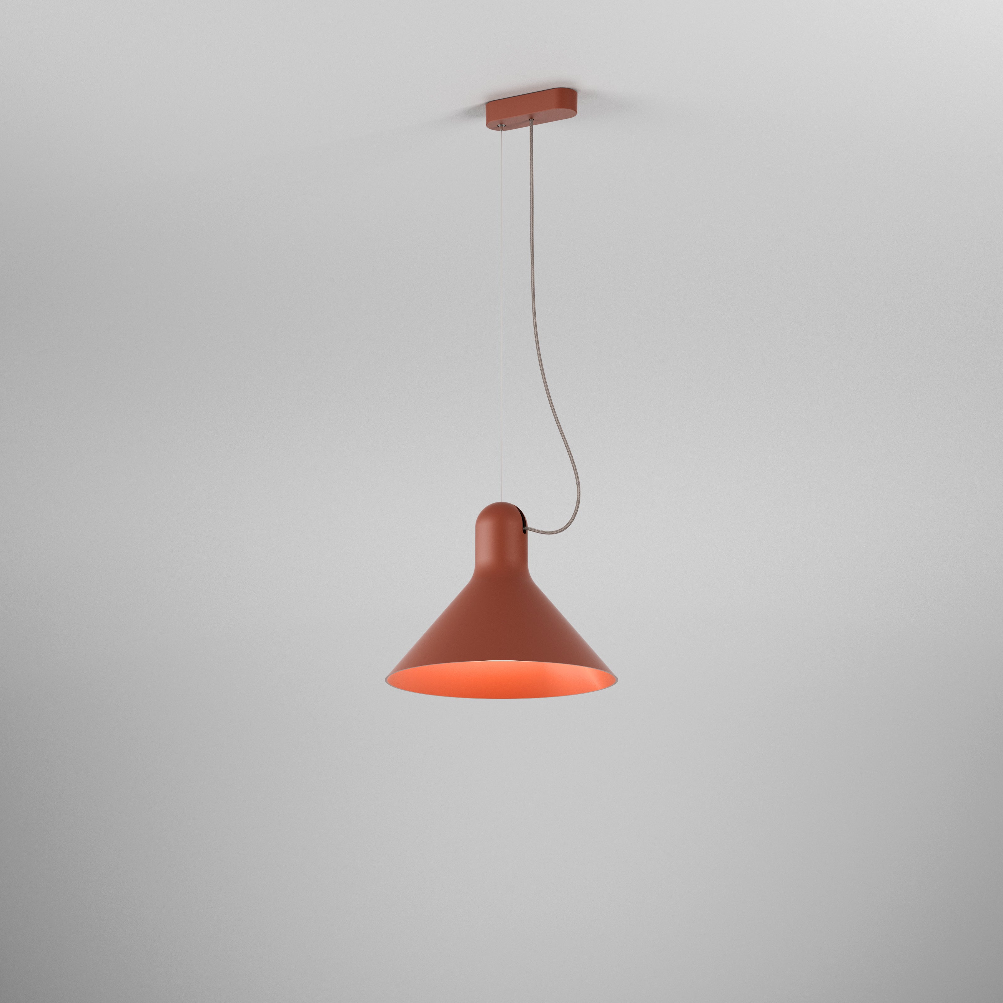 CONA terracotta pendant lamp
