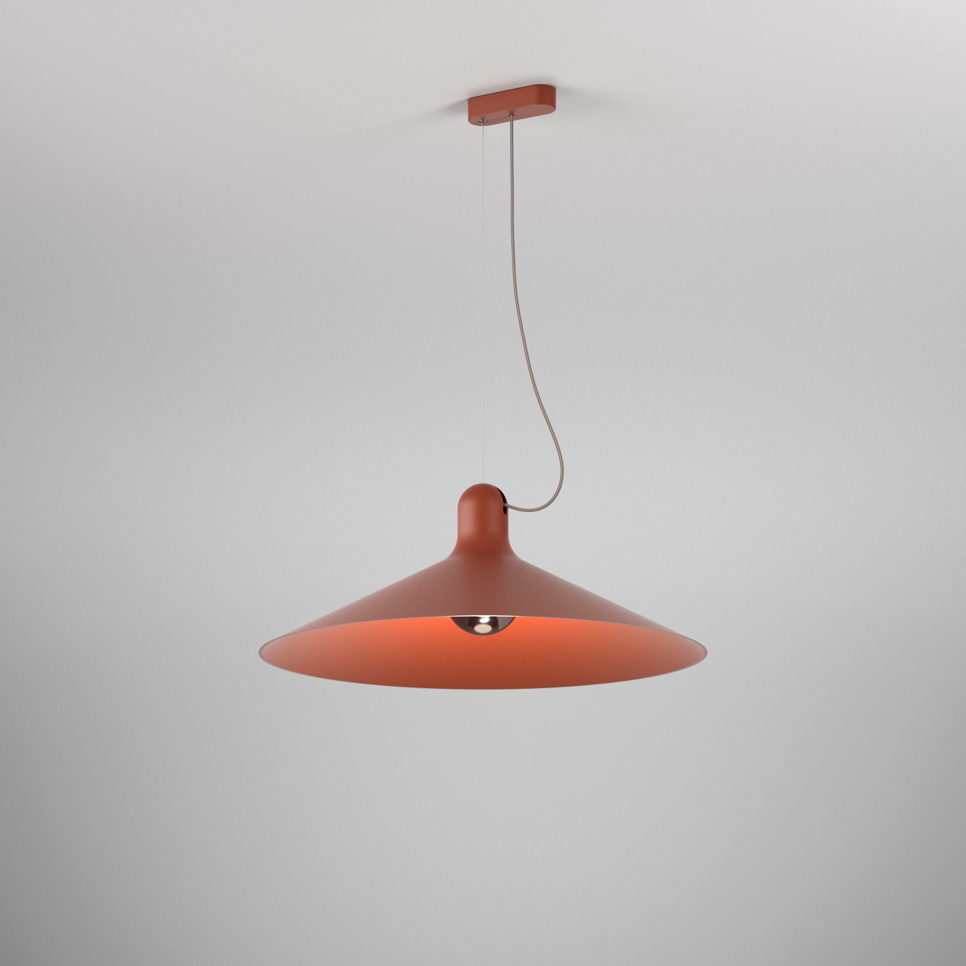 CONA terracotta pendant lamp