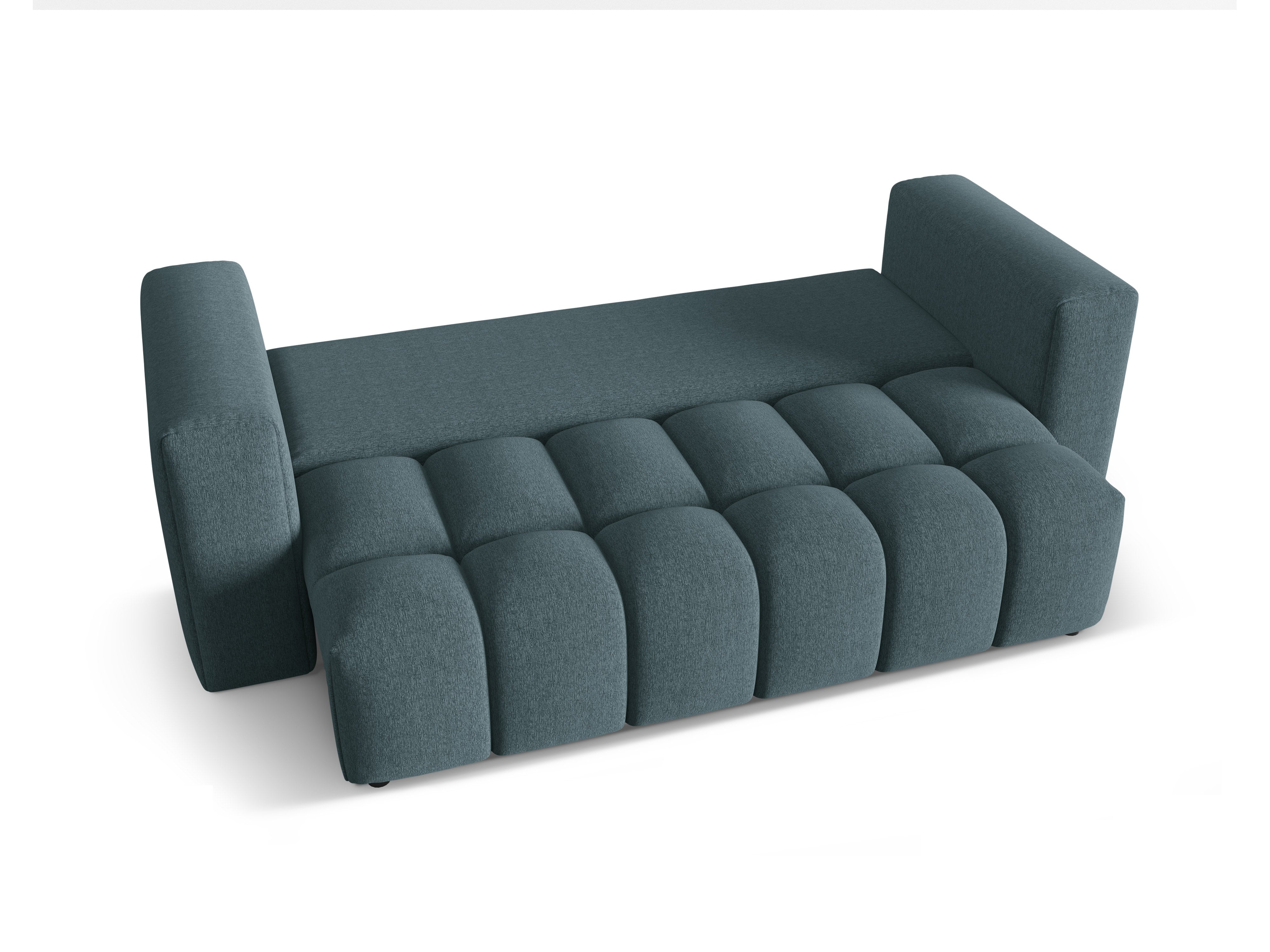 3-Seater Sofa with Sleeping Function VERONA Light Blue
