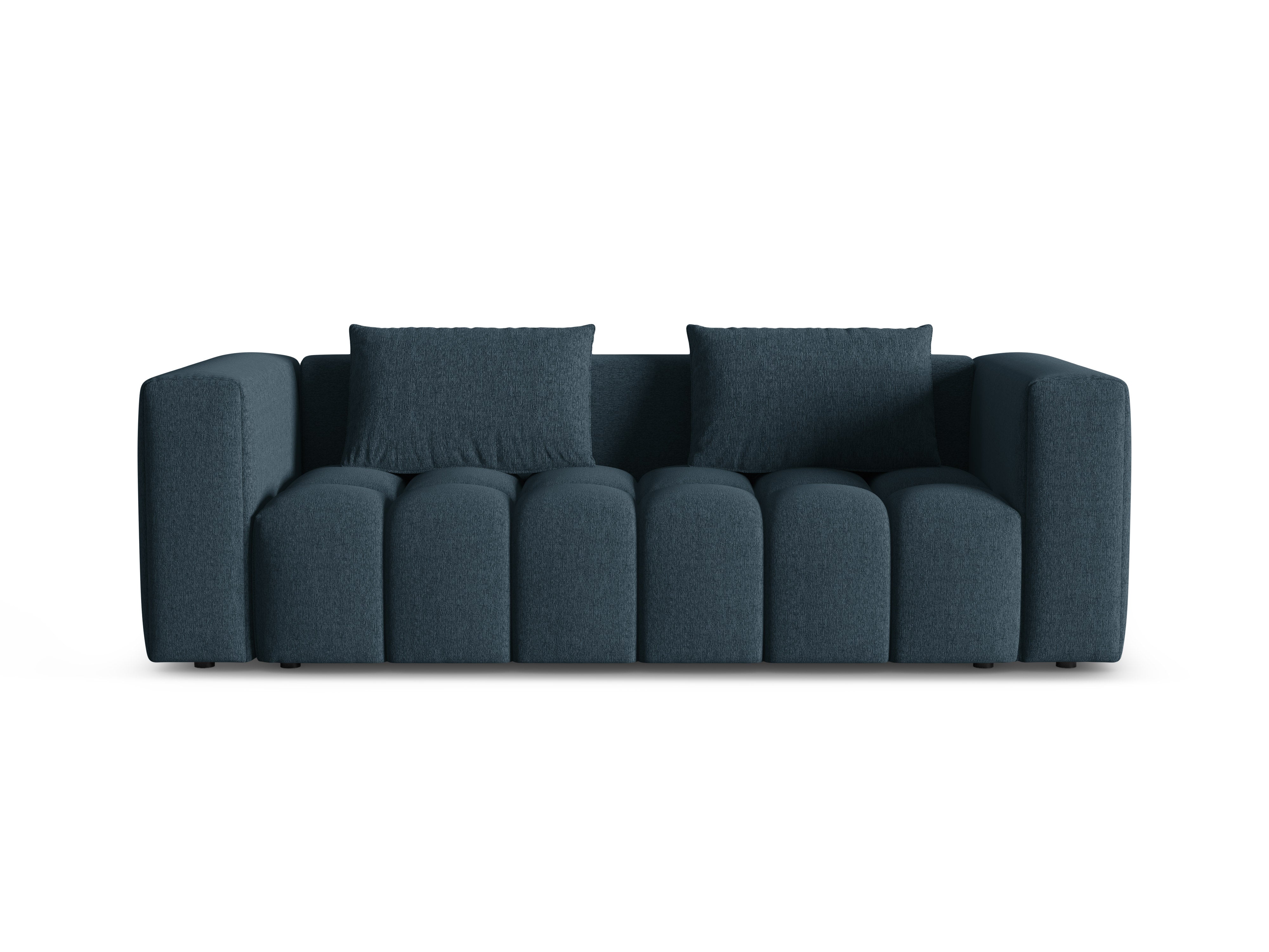 Sofa 3-osobowa z funkcją spania VERONA ciemny niebieski – Cosmopolitan Design