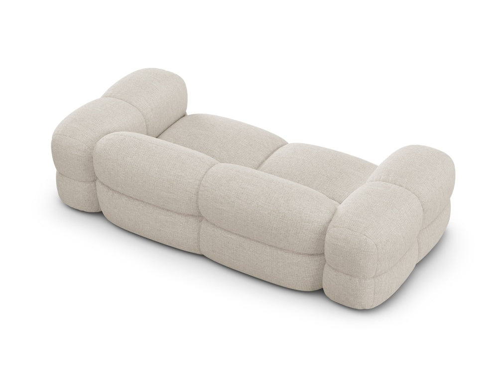 Sofa 3-Sitzer LORETTO hellbeige