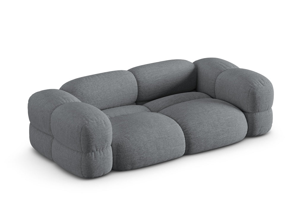 Sofa 3-zits LORETTO grijsblauw