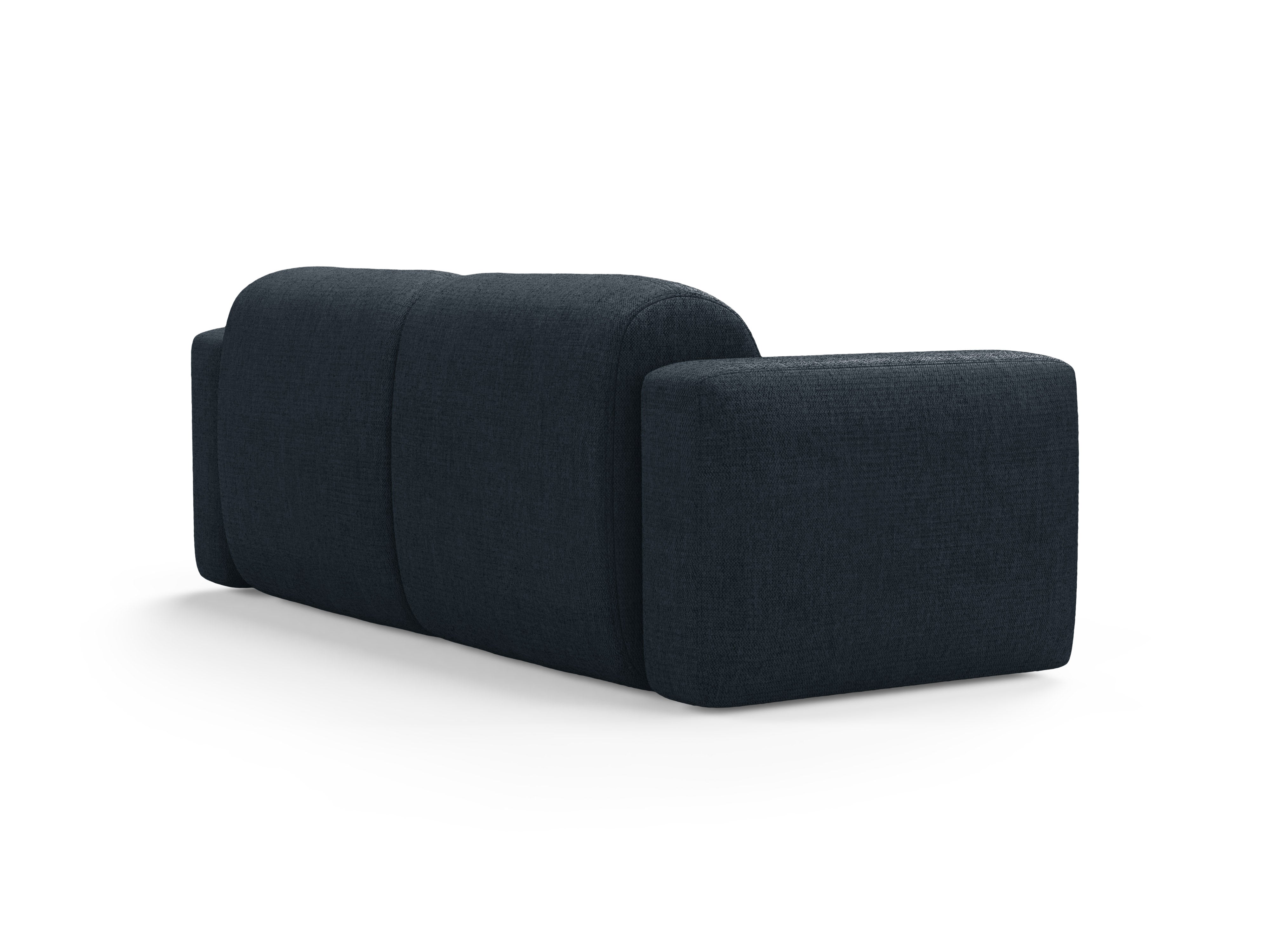Sofa 3-zits STRINO blauwe chenille