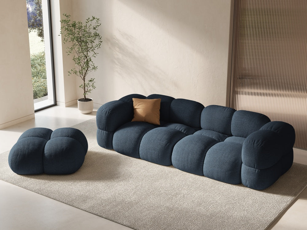 Sofa für 4 Personen LORETTO blau