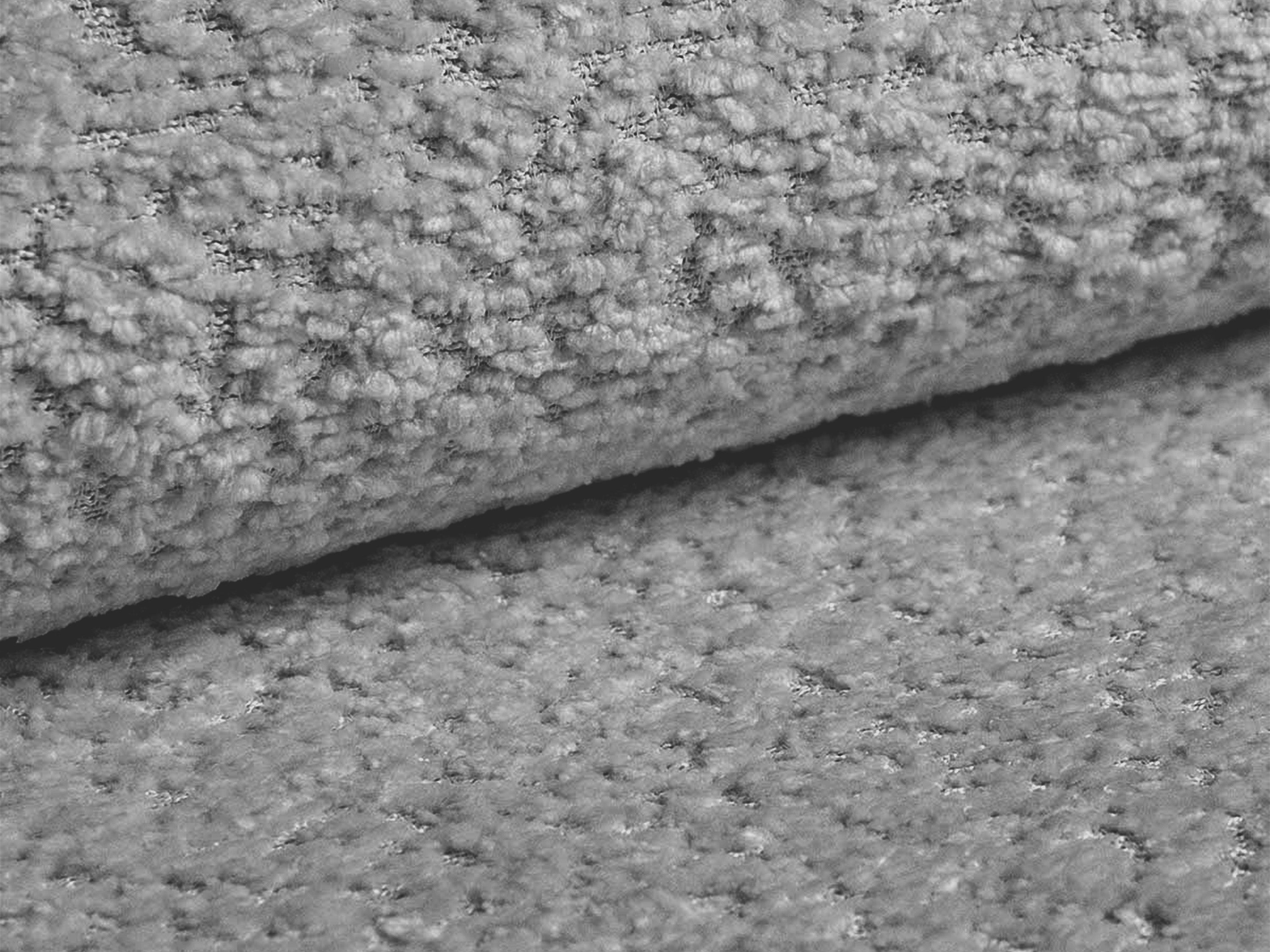 Kissen KEMI hellgrau Bouclé