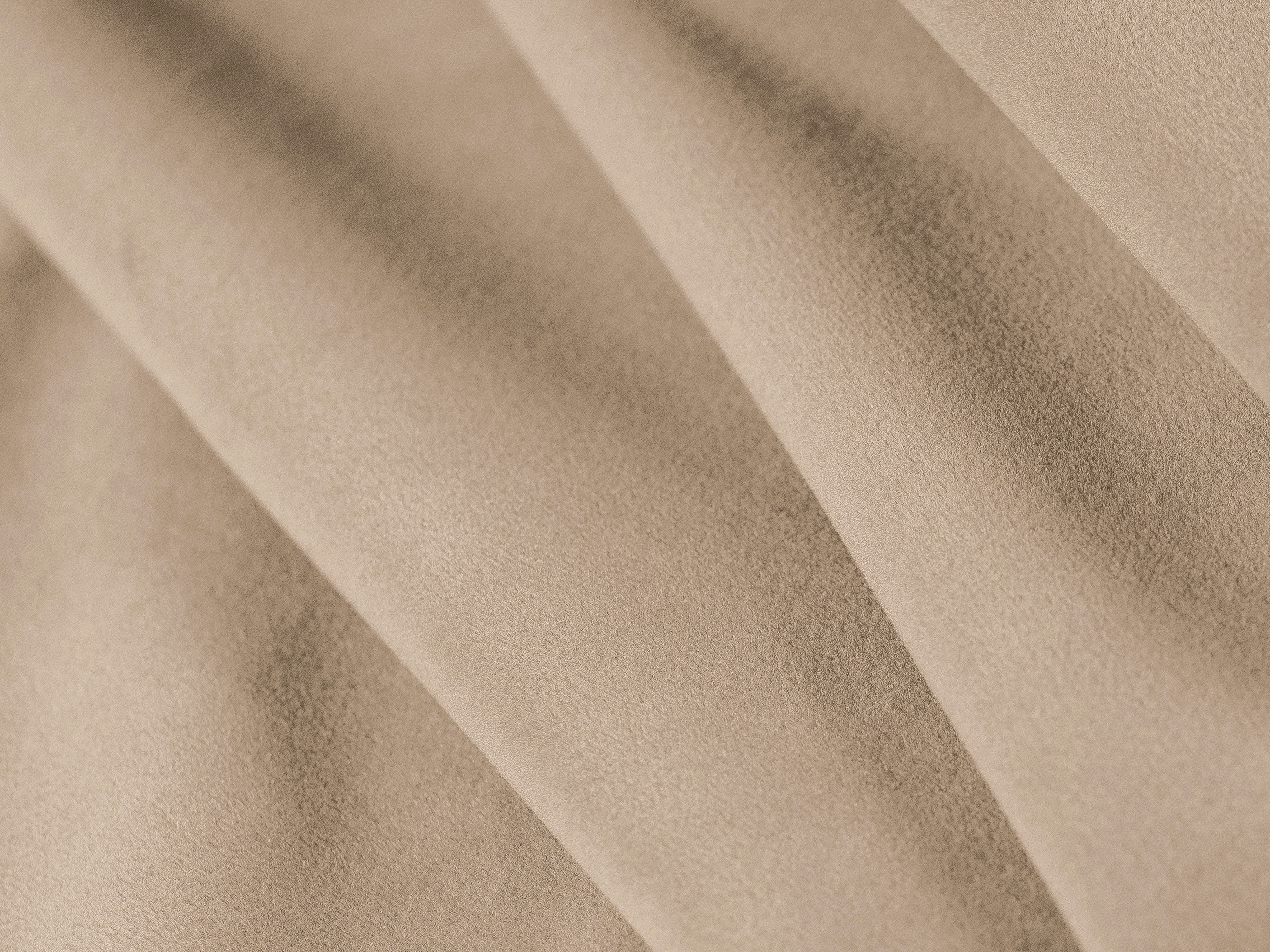 VERONA Sand Velvet Pouf