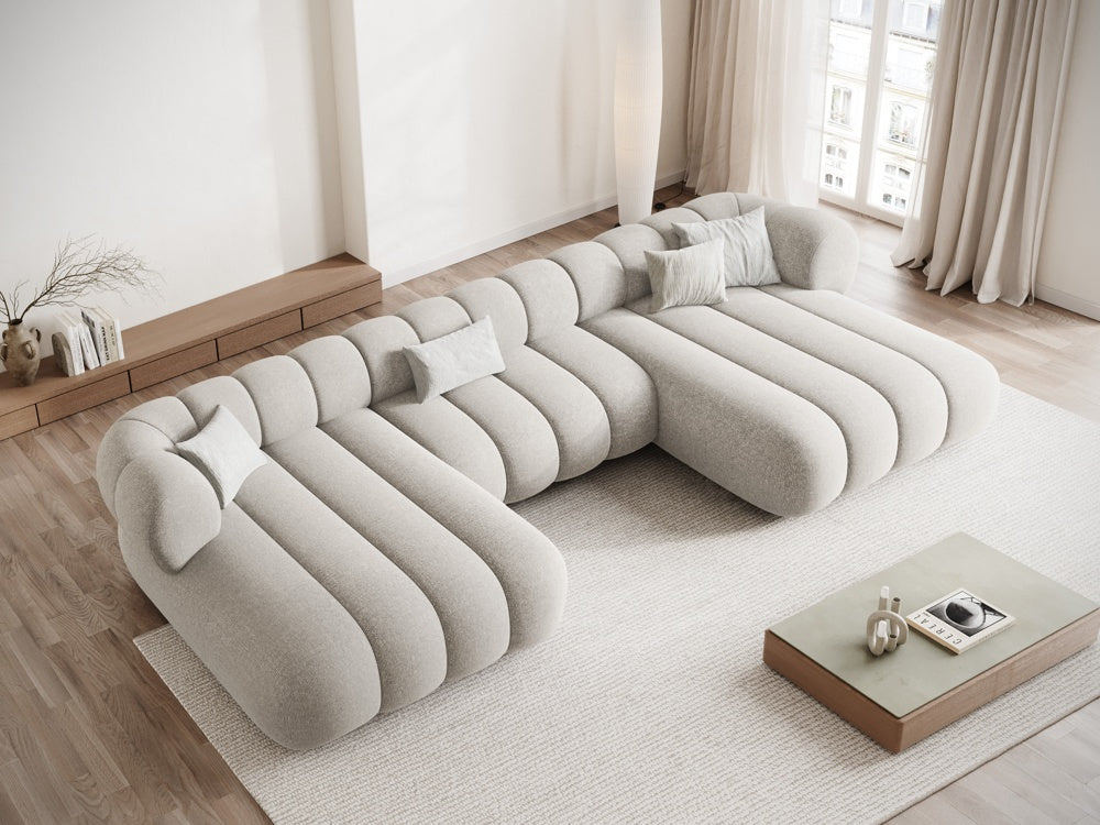 KOGE cream 6-seater panoramic sofa