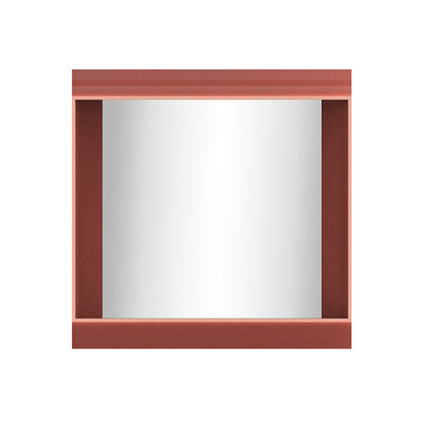 COVES wall mirror terracotta