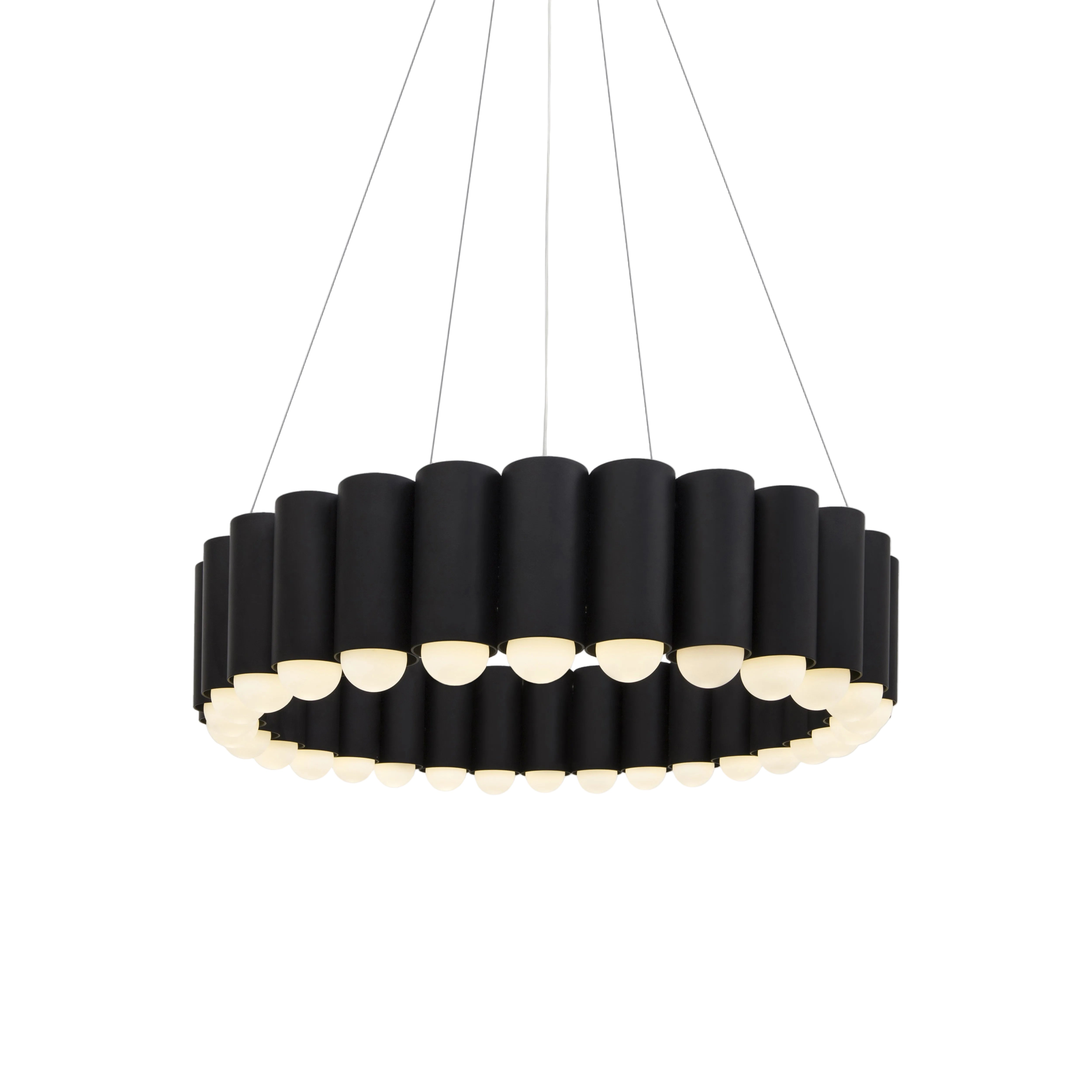 Lampa wisząca CAROUSEL matowy czarny