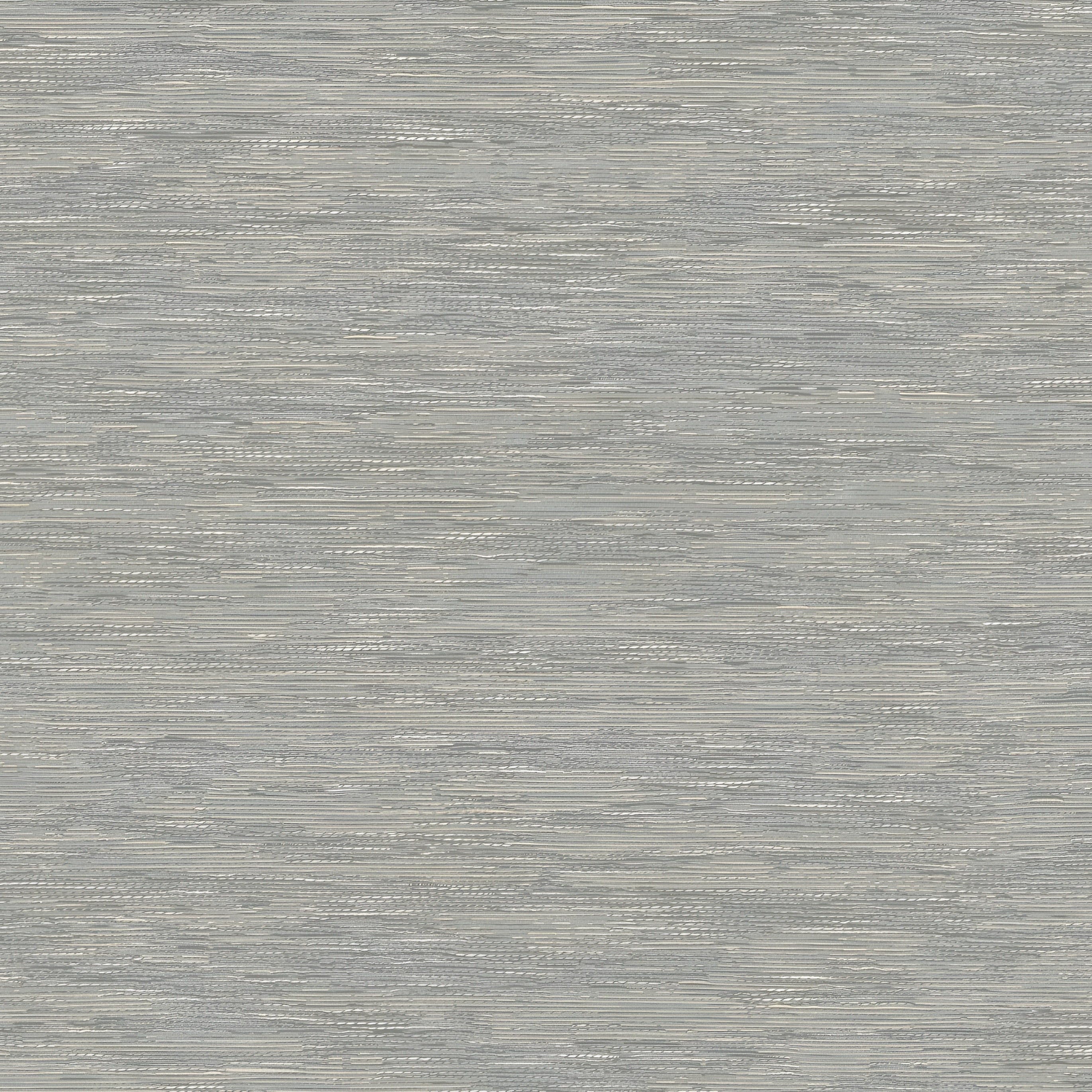 Textured wallpaper resembling jacquard fabric TATAMI - GRIS CENDRÉ ash gray