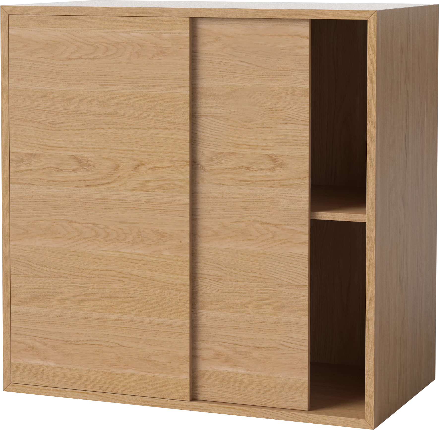 Eiken fineer kast CASE