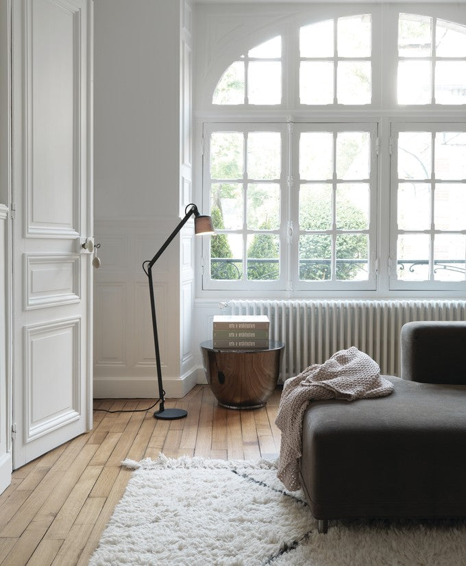 Floor lamp 525 black metal