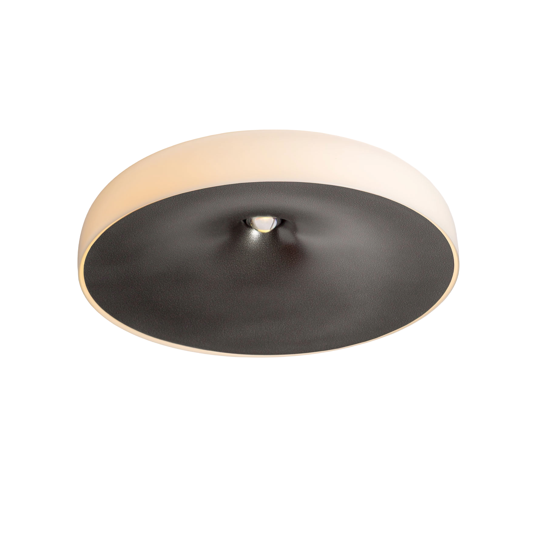 Plafondlamp CHET-B gesmeed grijs met wit