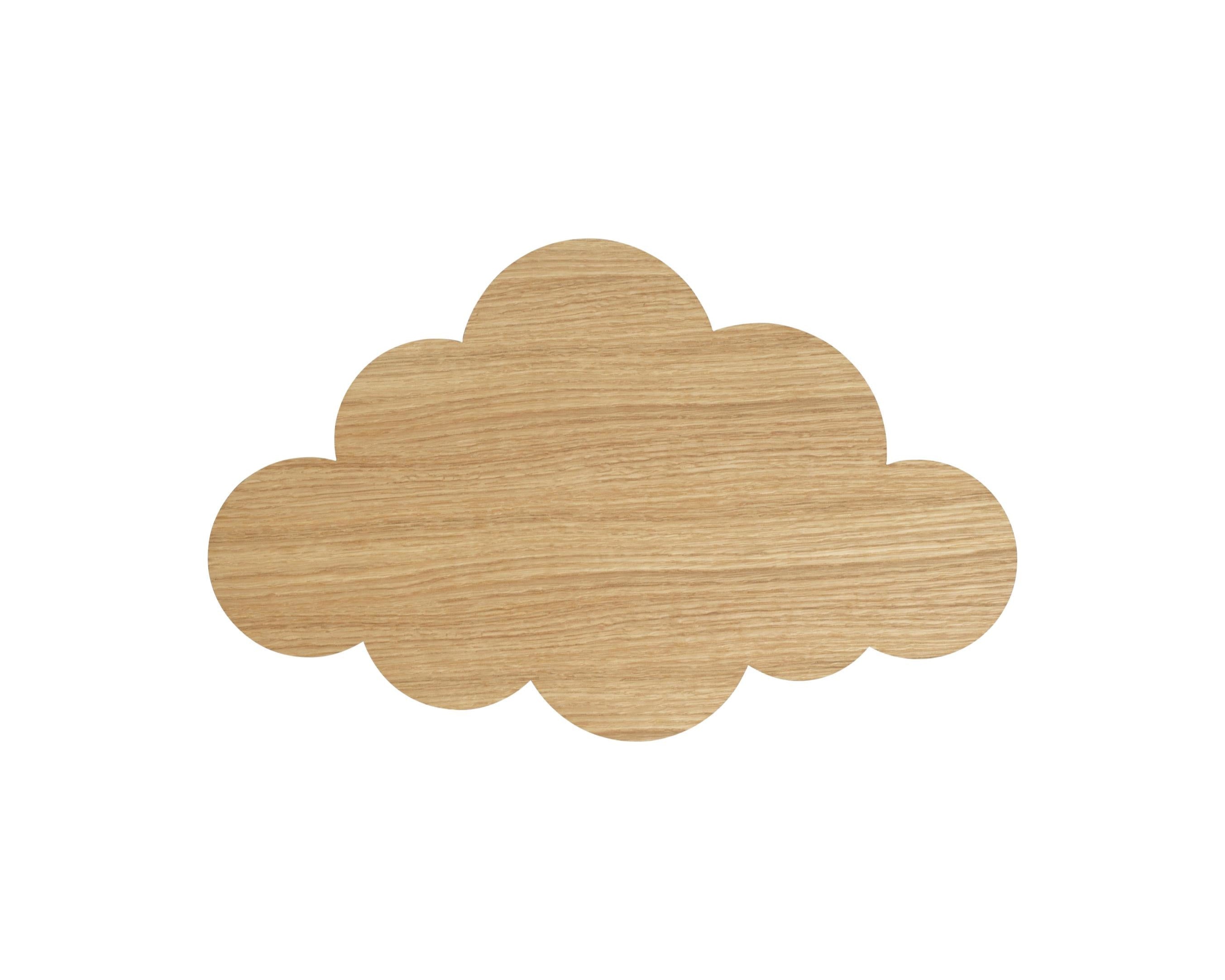CLOUD Wandleuchte Eichenfurnier 