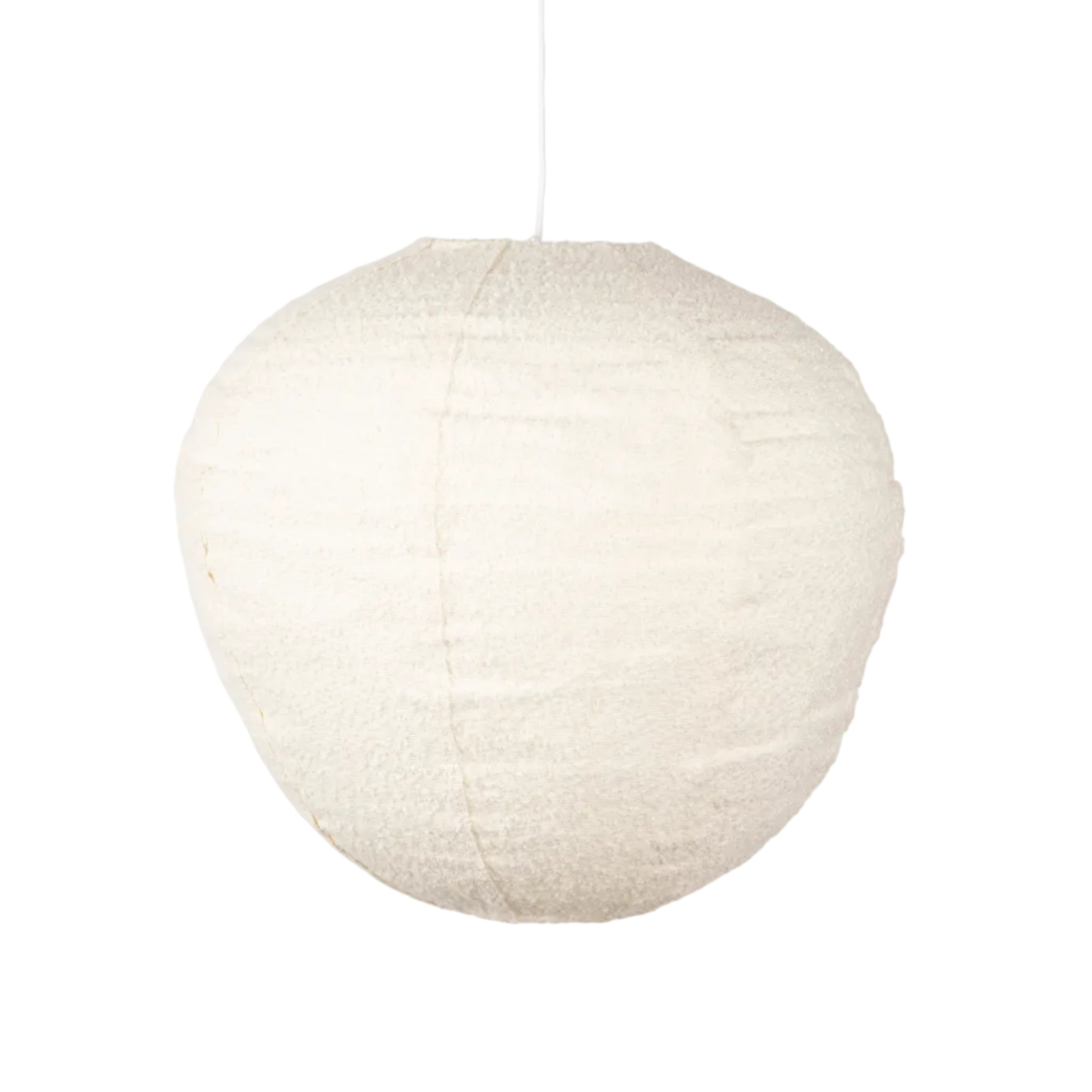 Hanglamp COCOON crème bouclé