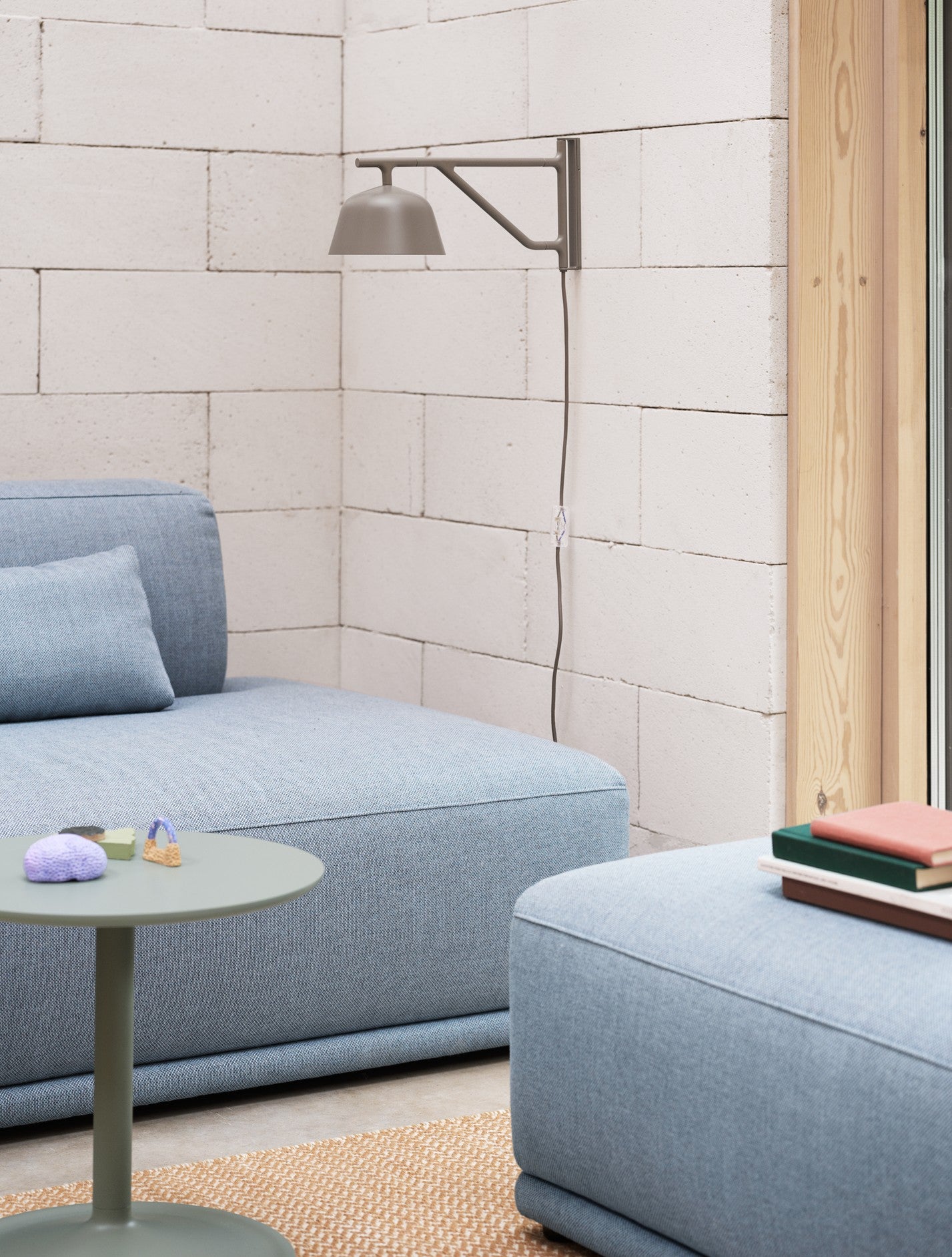 Wall lamp AMBIT taupe