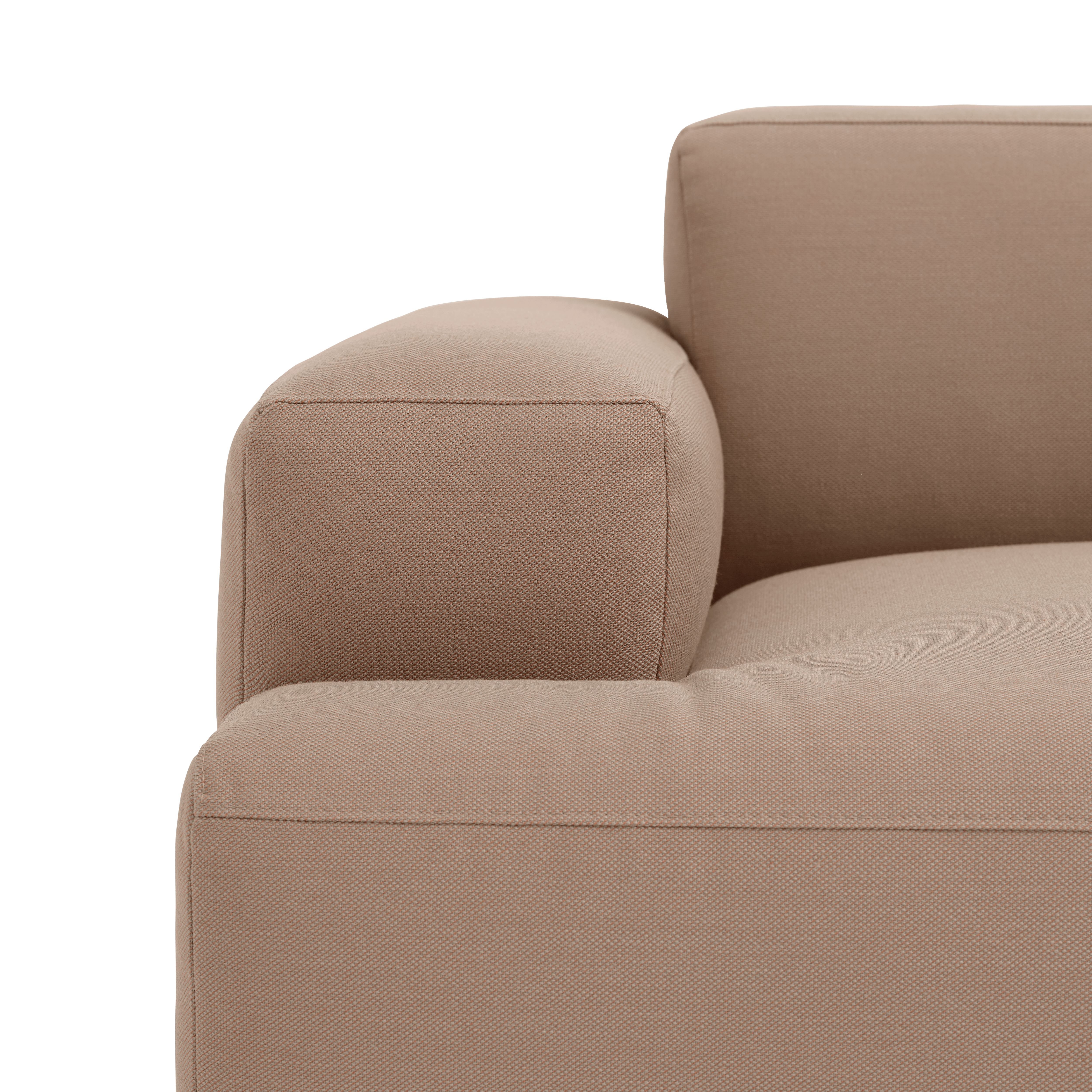 Sofa 3-zits CONNECT SOFT gestoffeerd