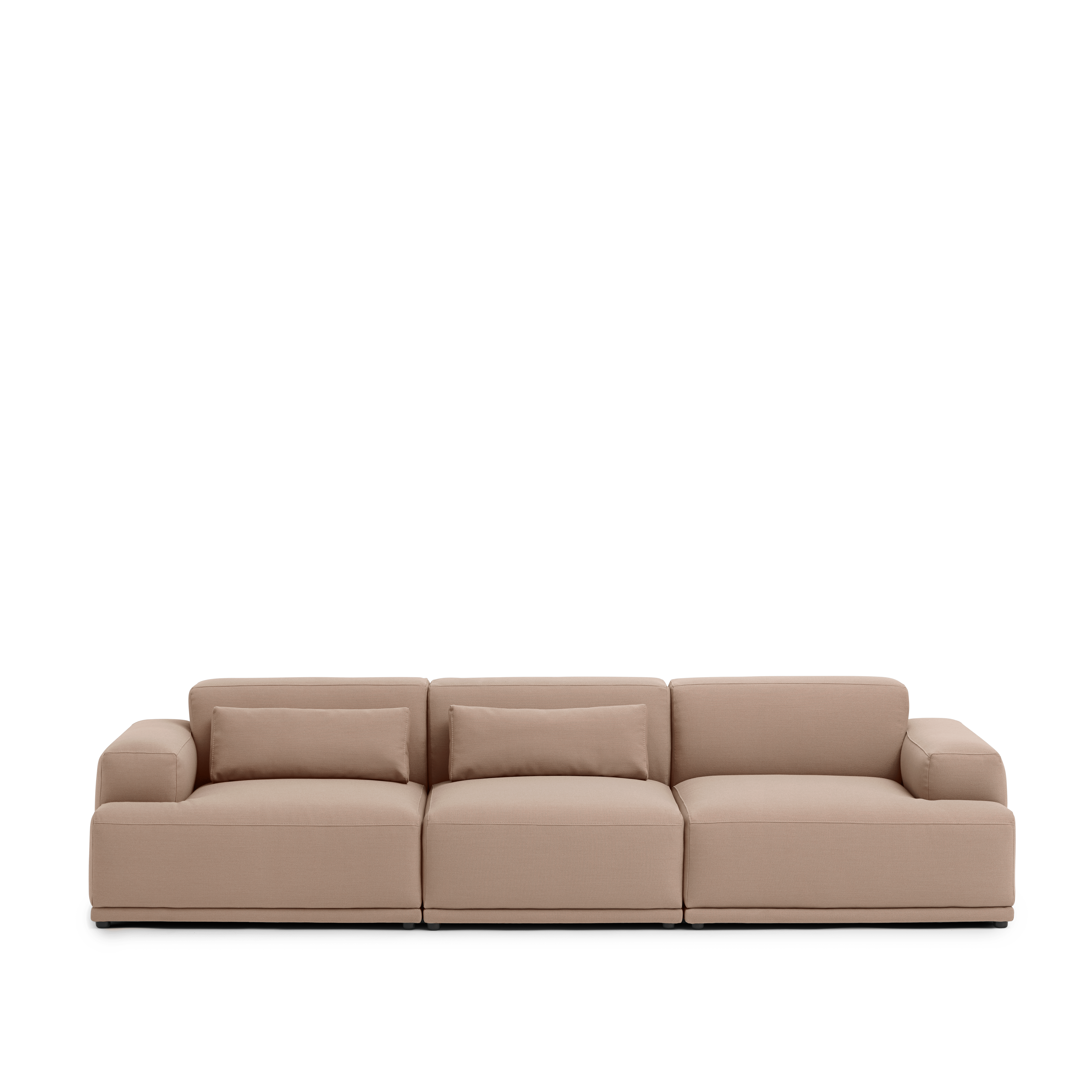 Sofa 3-zits CONNECT SOFT gestoffeerd