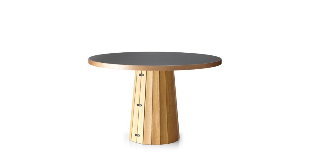 Ronde tafel CONTAINER met Bodhi voet
