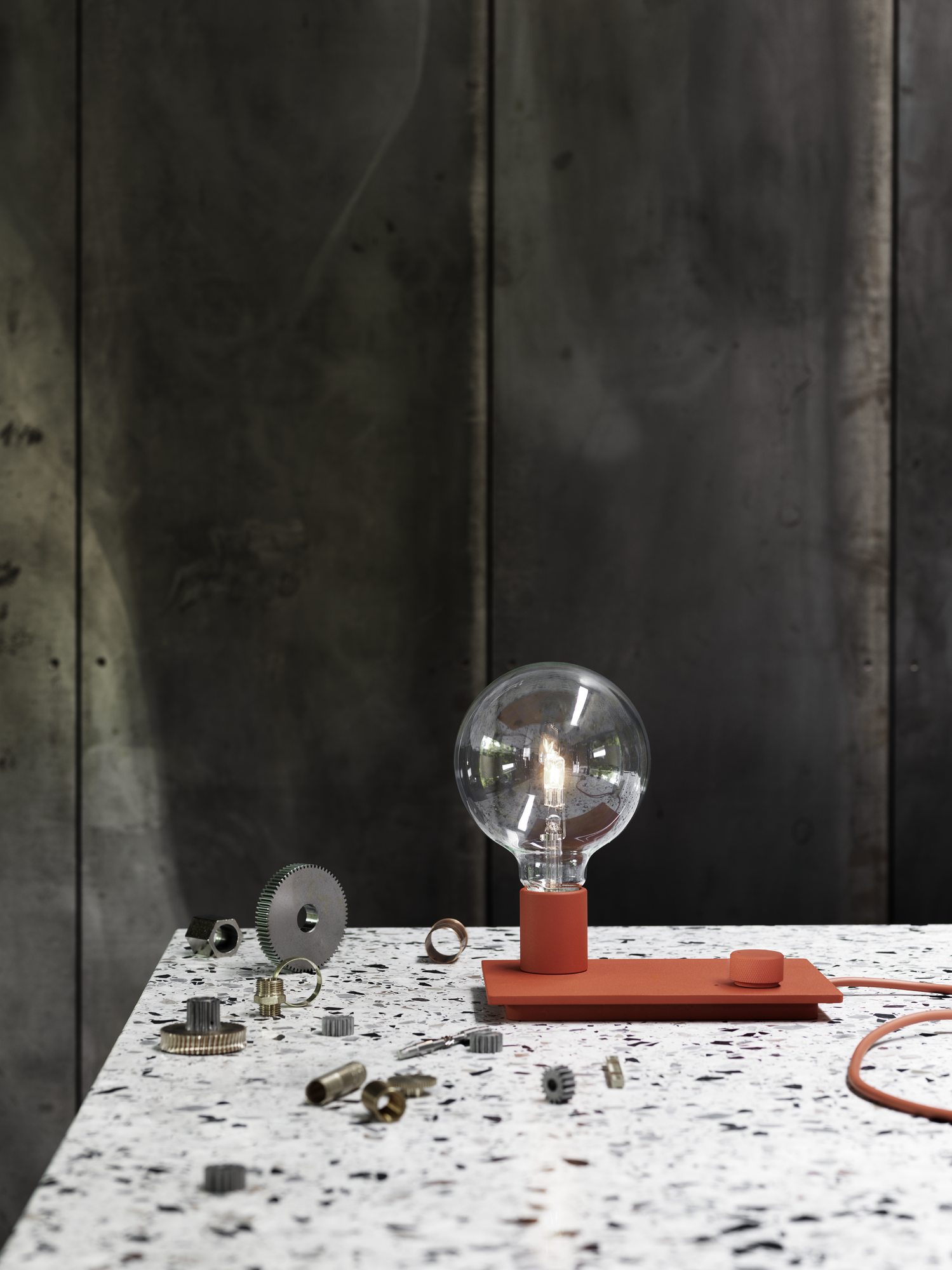 Lampa stołowa CONTROL czerwony