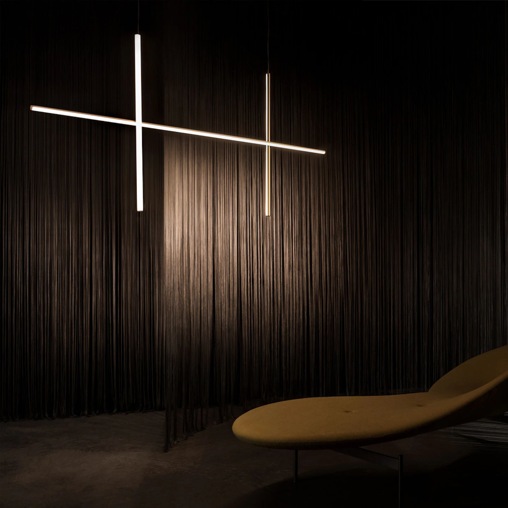 Lampa wisząca COORDINATES 2 CL III szampański