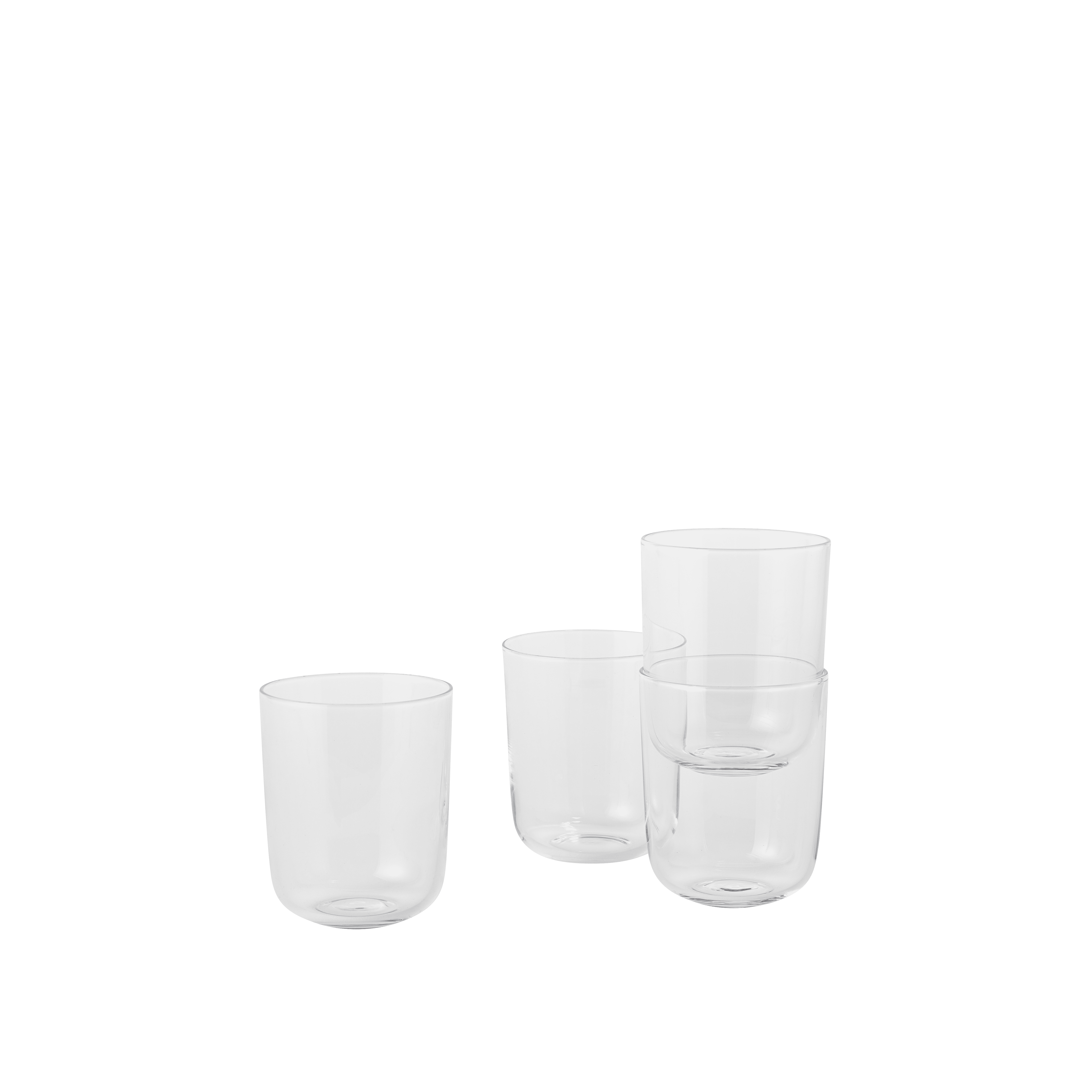 CORKY Glassware Set - Transparent Glass