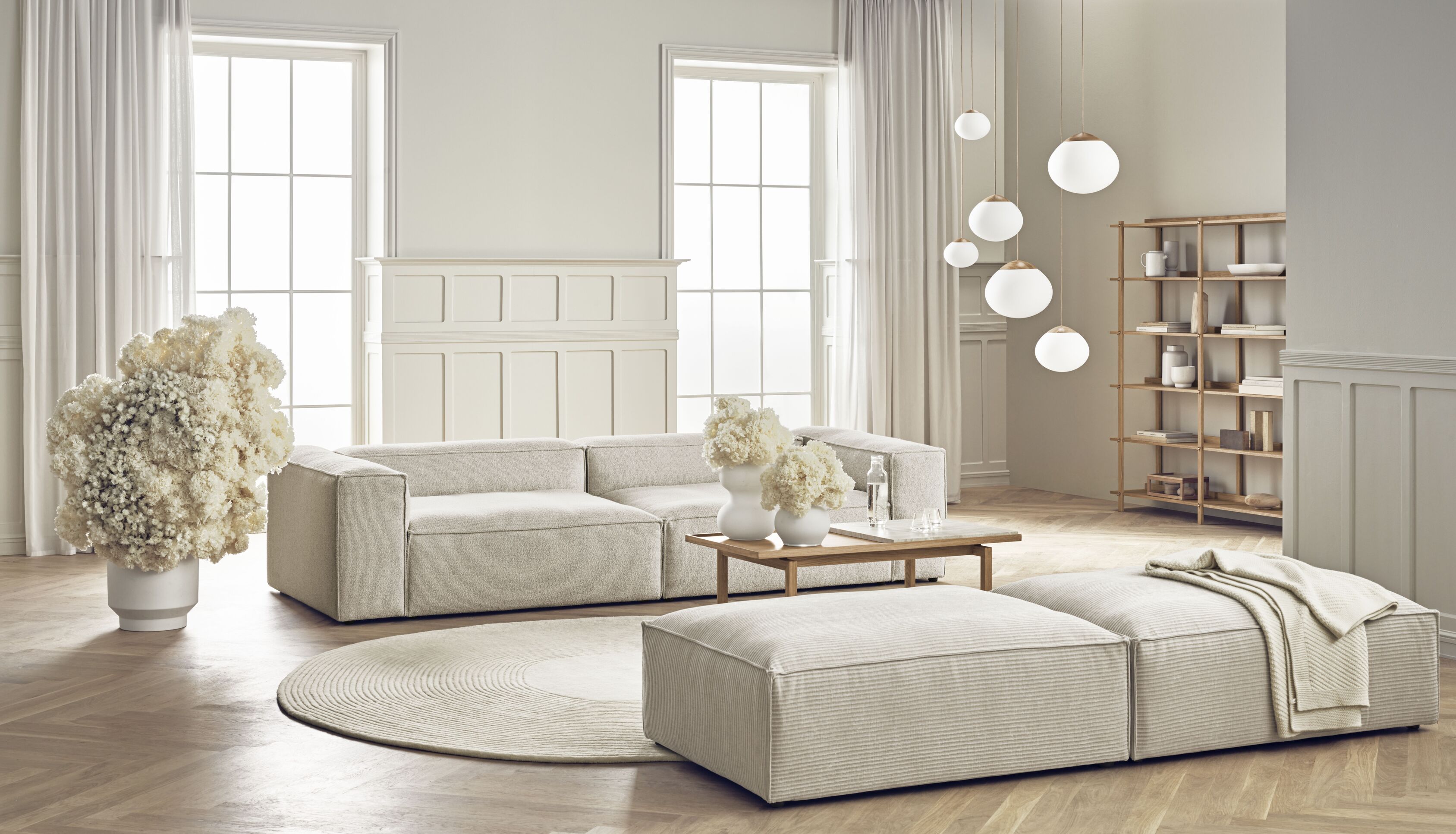 Eikenhouten KARI Boekenkast