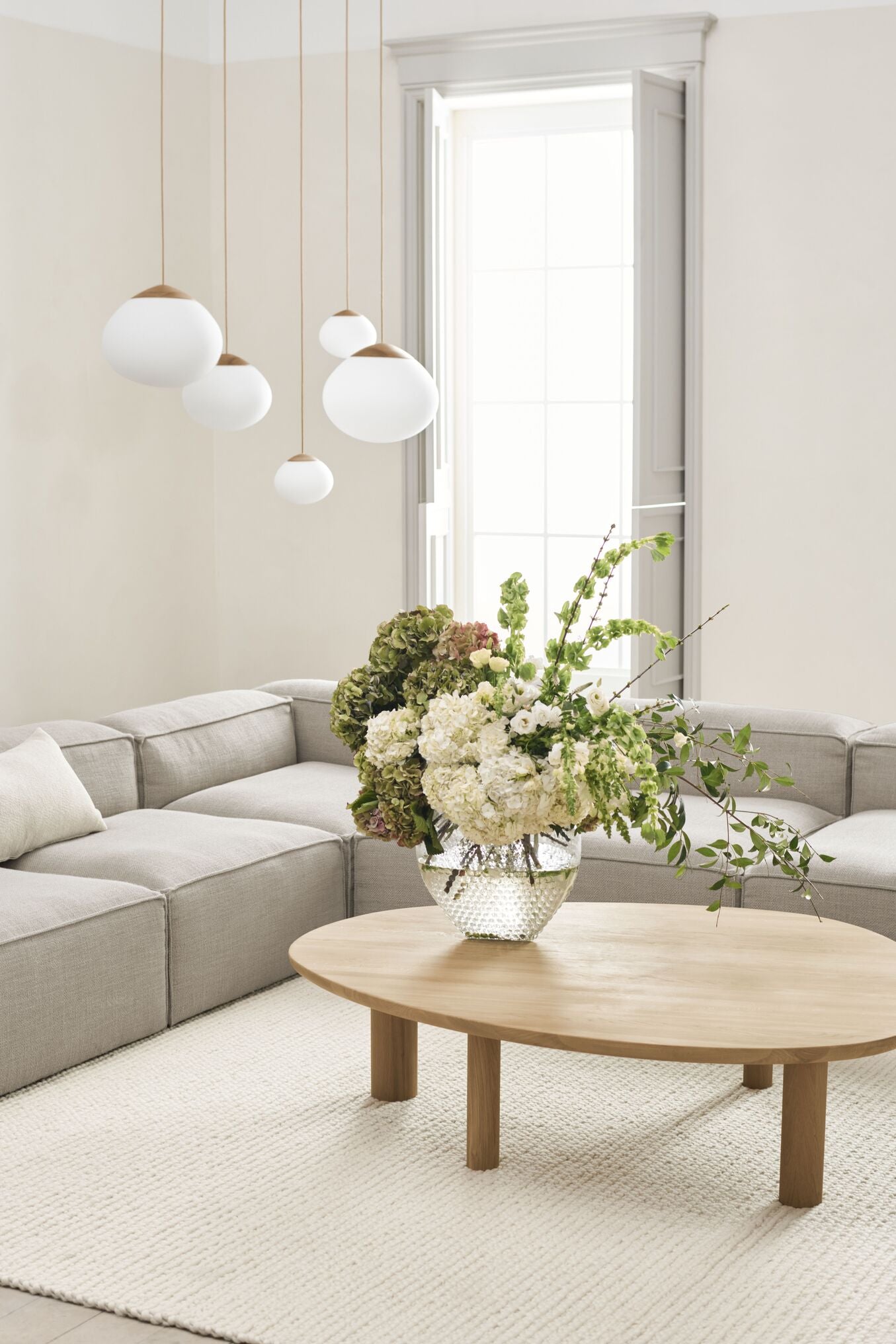 Vaas BRAMBLE donker glas