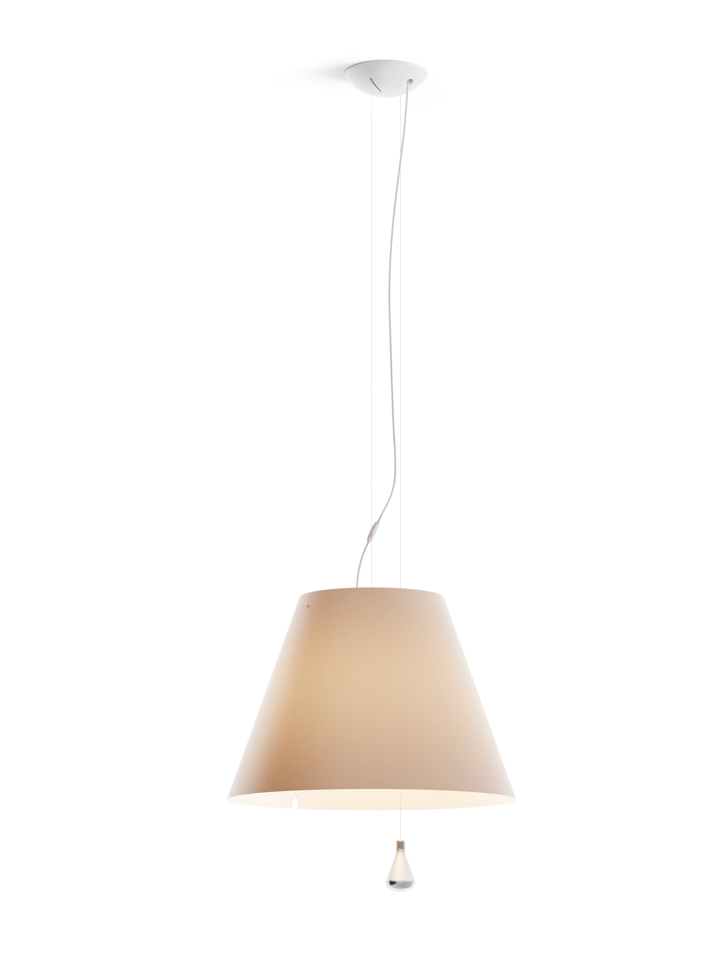 Lampa wisząca COSTANZA beżowy, marka Luceplan
