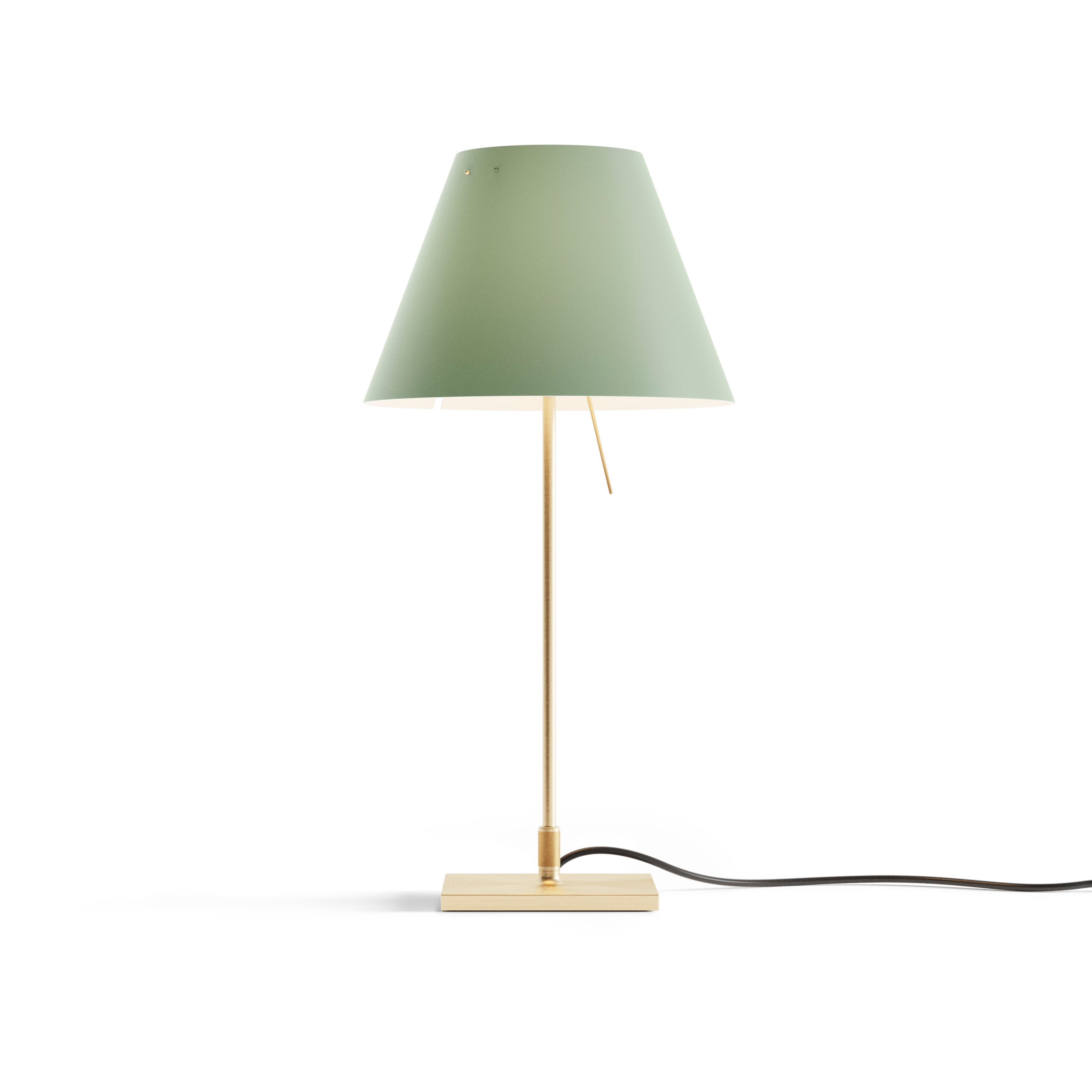Tafellamp COSTANZINA groene kap