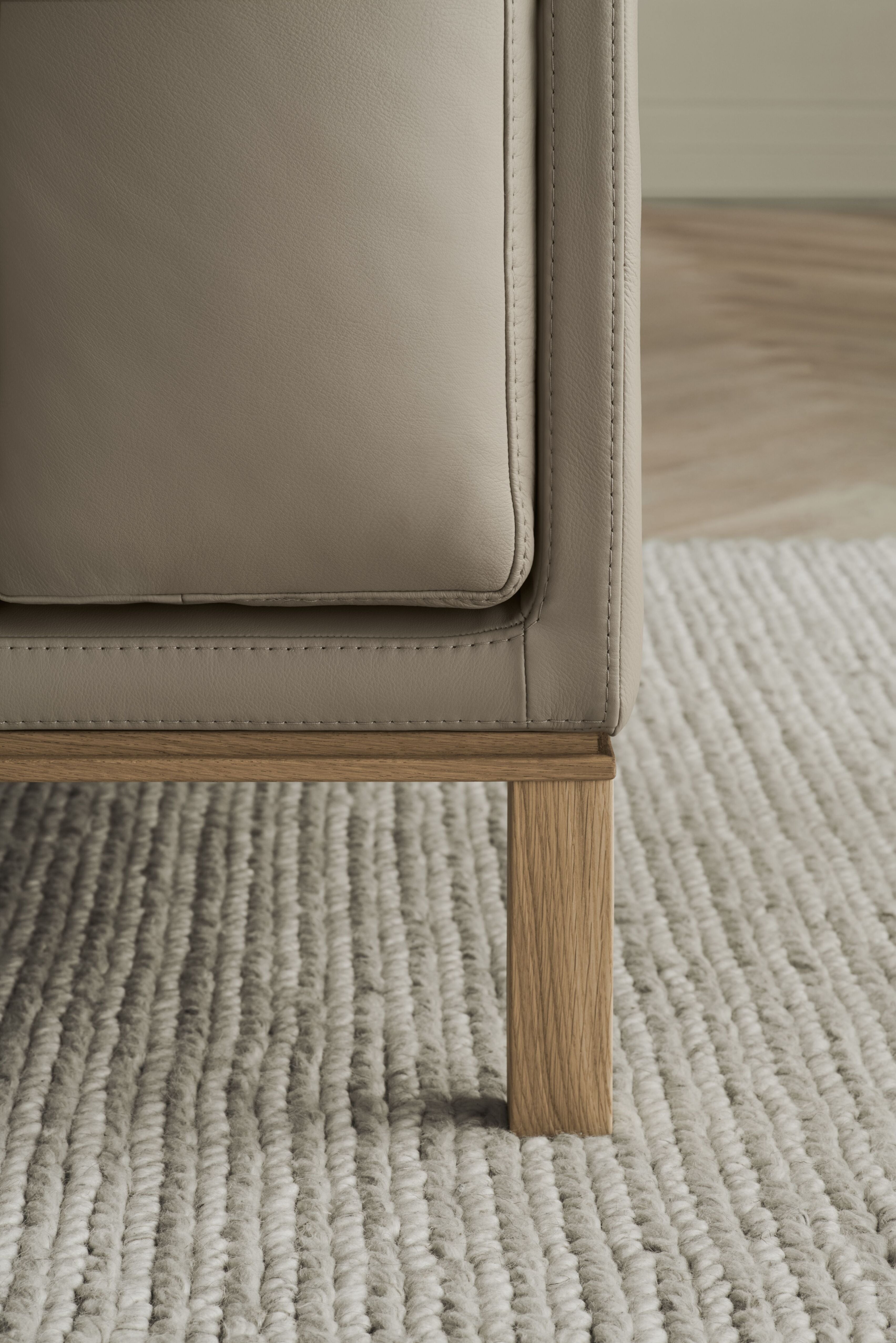 Modulaire bank COSY - middenmodule met donkere basis