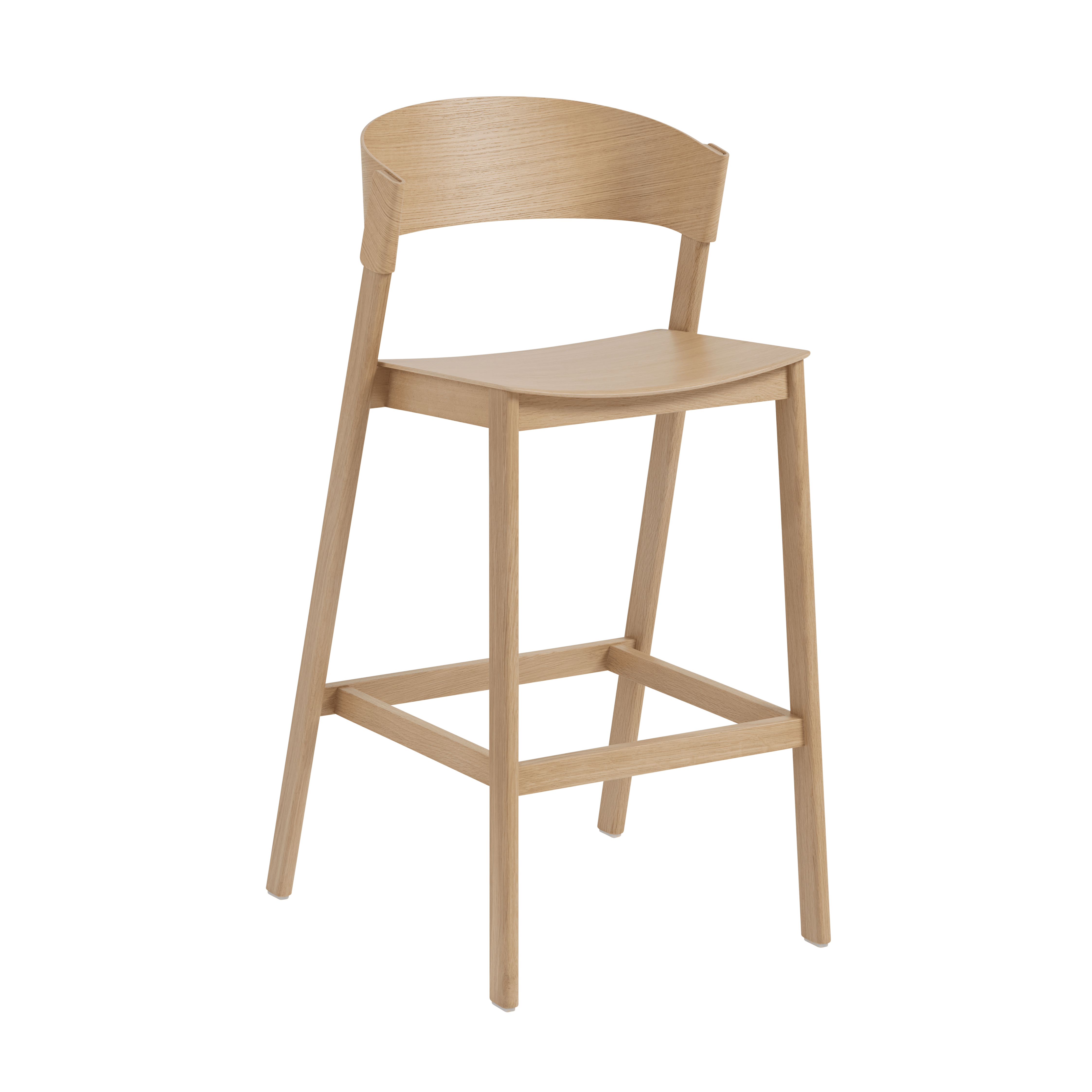 Barkruk COVER eikenfineer