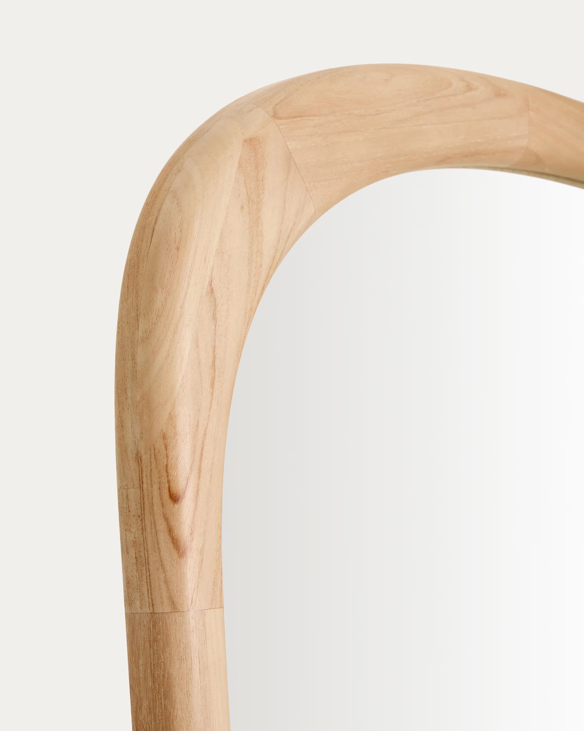 Langwerpige Lustro ALURA teakhout