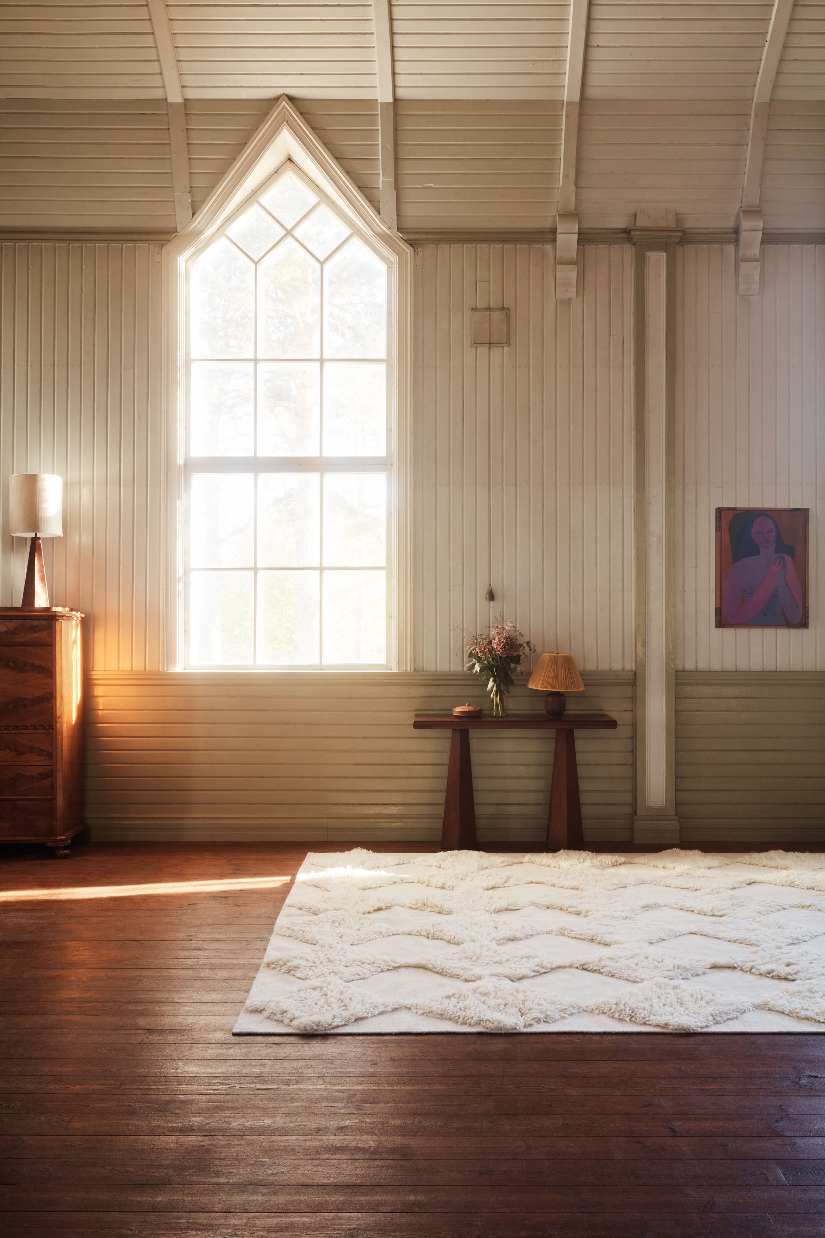 Teppich CHESS RYA cremefarben