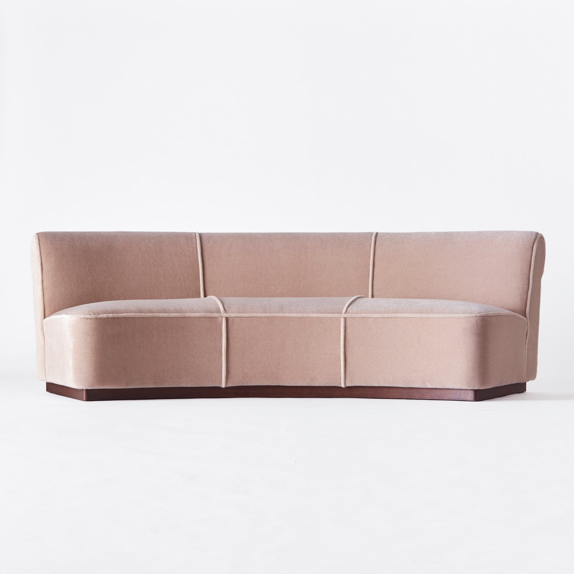 Sofa PARIS beżowy welur
