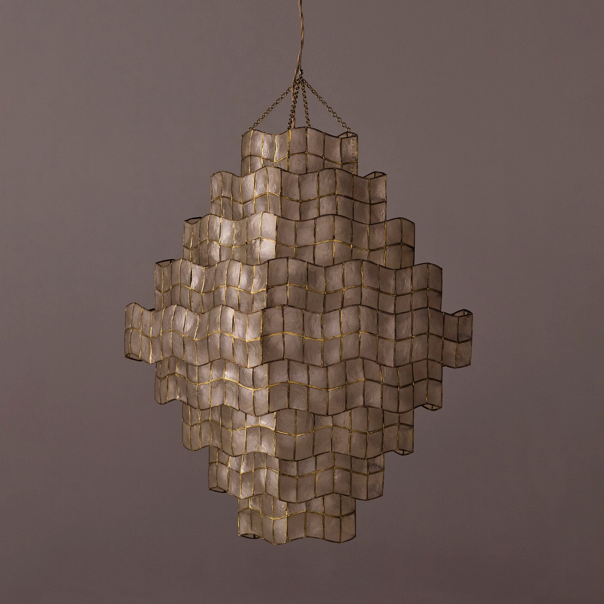 Hanglamp CORNELIA schelpen Capiz