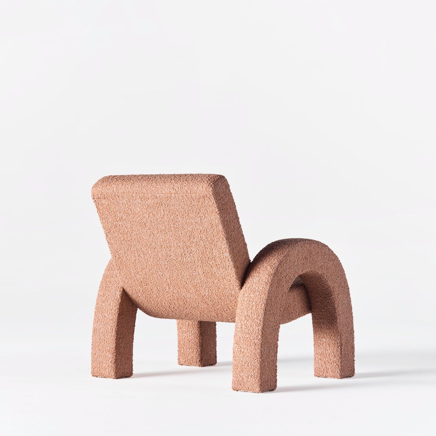 ARCO Armchair Pink Boucle